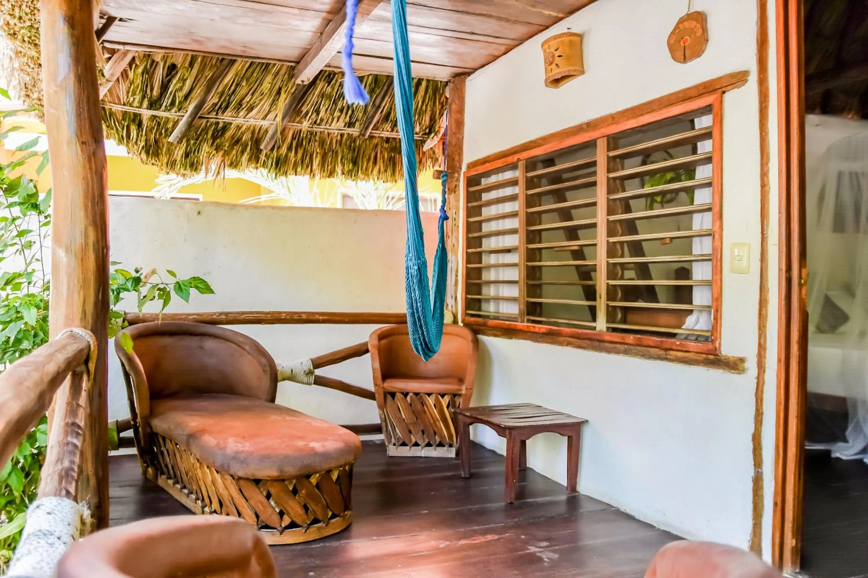 Seating area in Zomay Beachfront Holbox