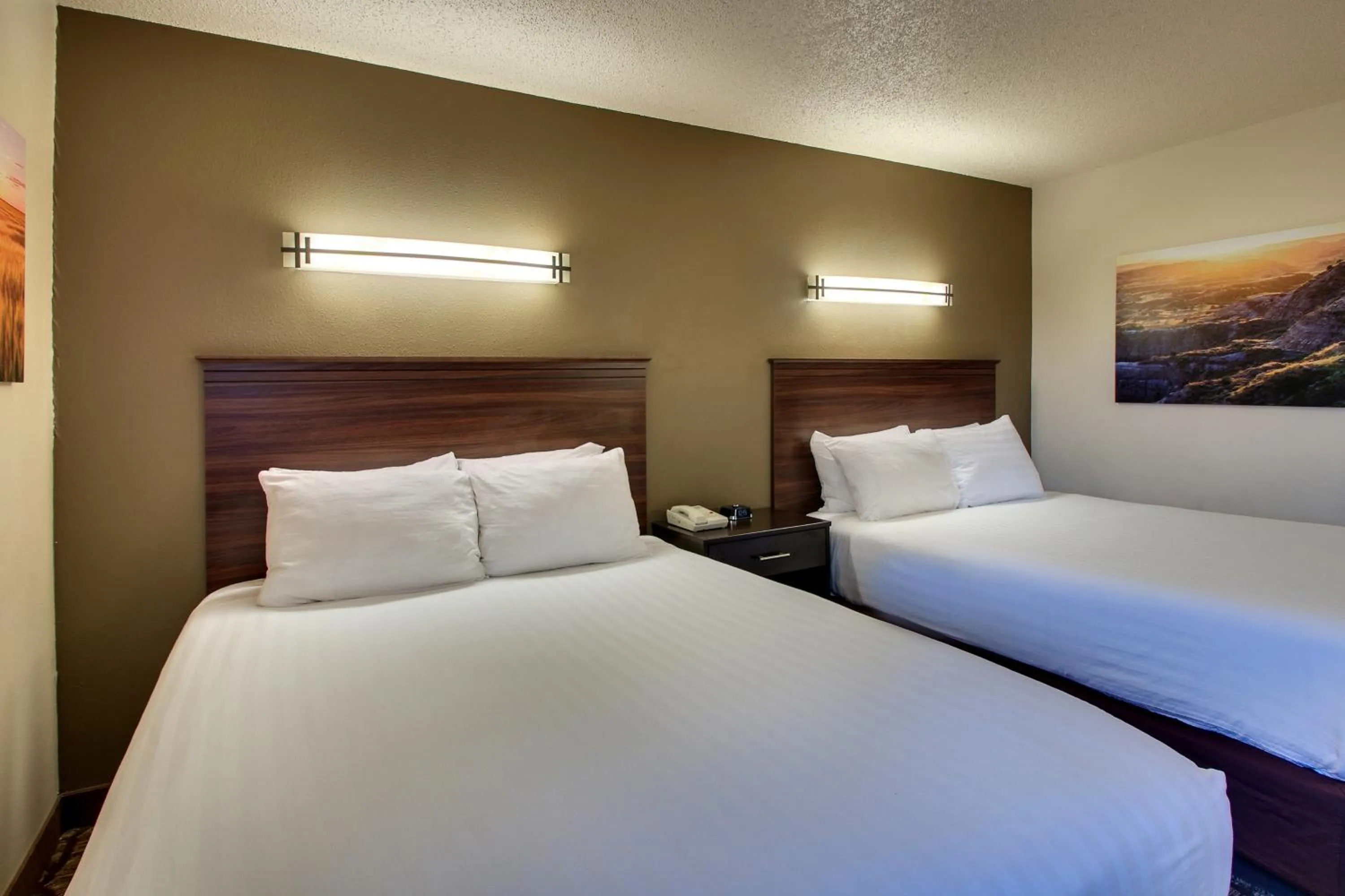 Bed in EverSpring Inn