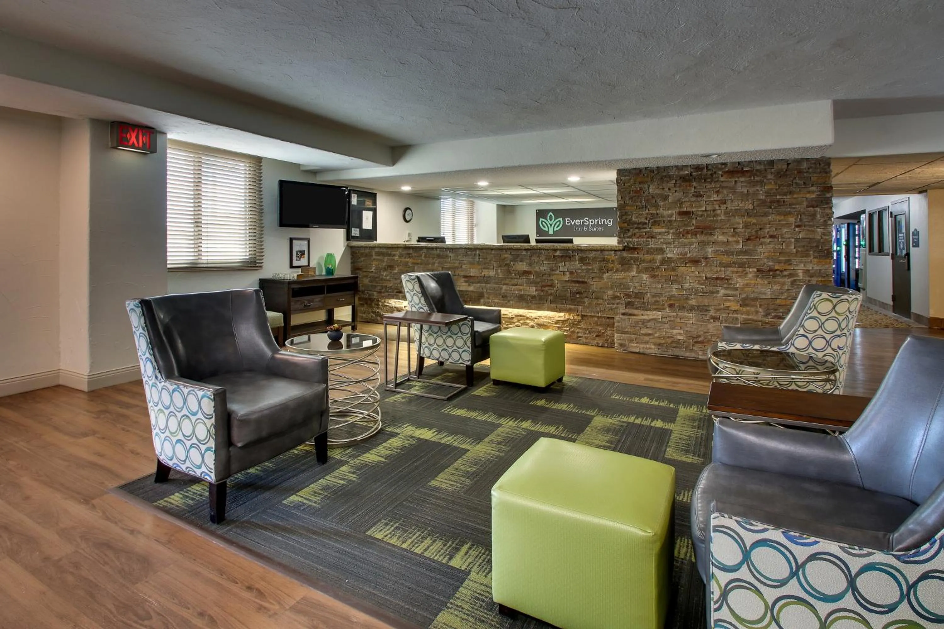 Lobby or reception in EverSpring Inn