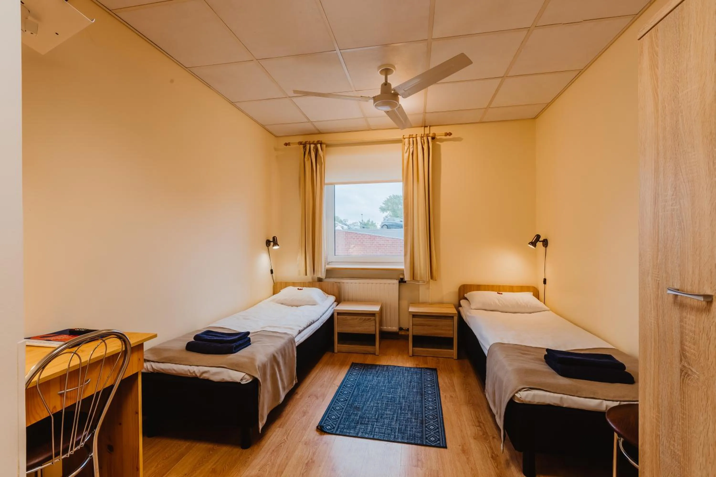 Bed in Aleksandri Hotel