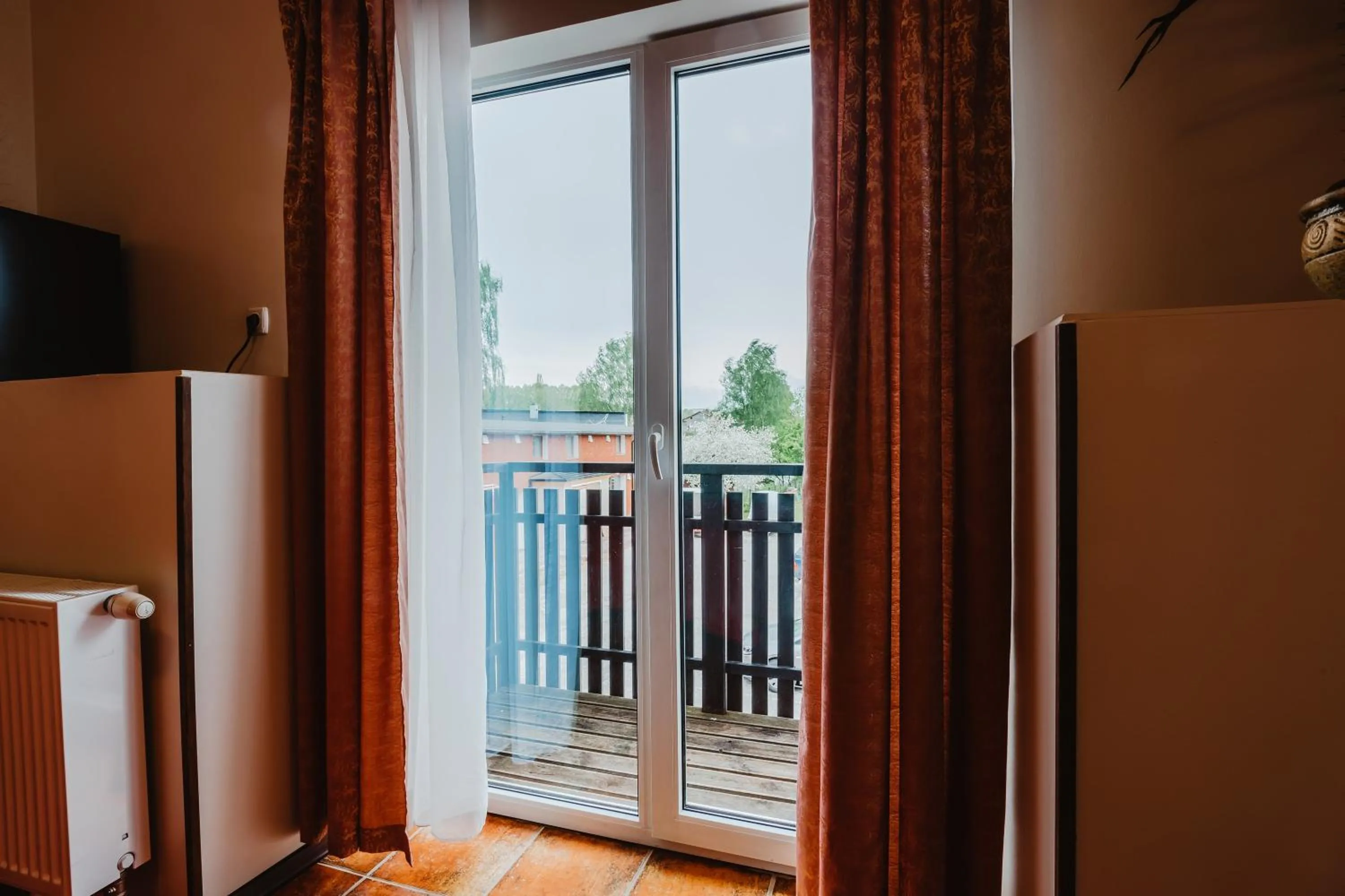 Balcony/Terrace in Aleksandri Hotel