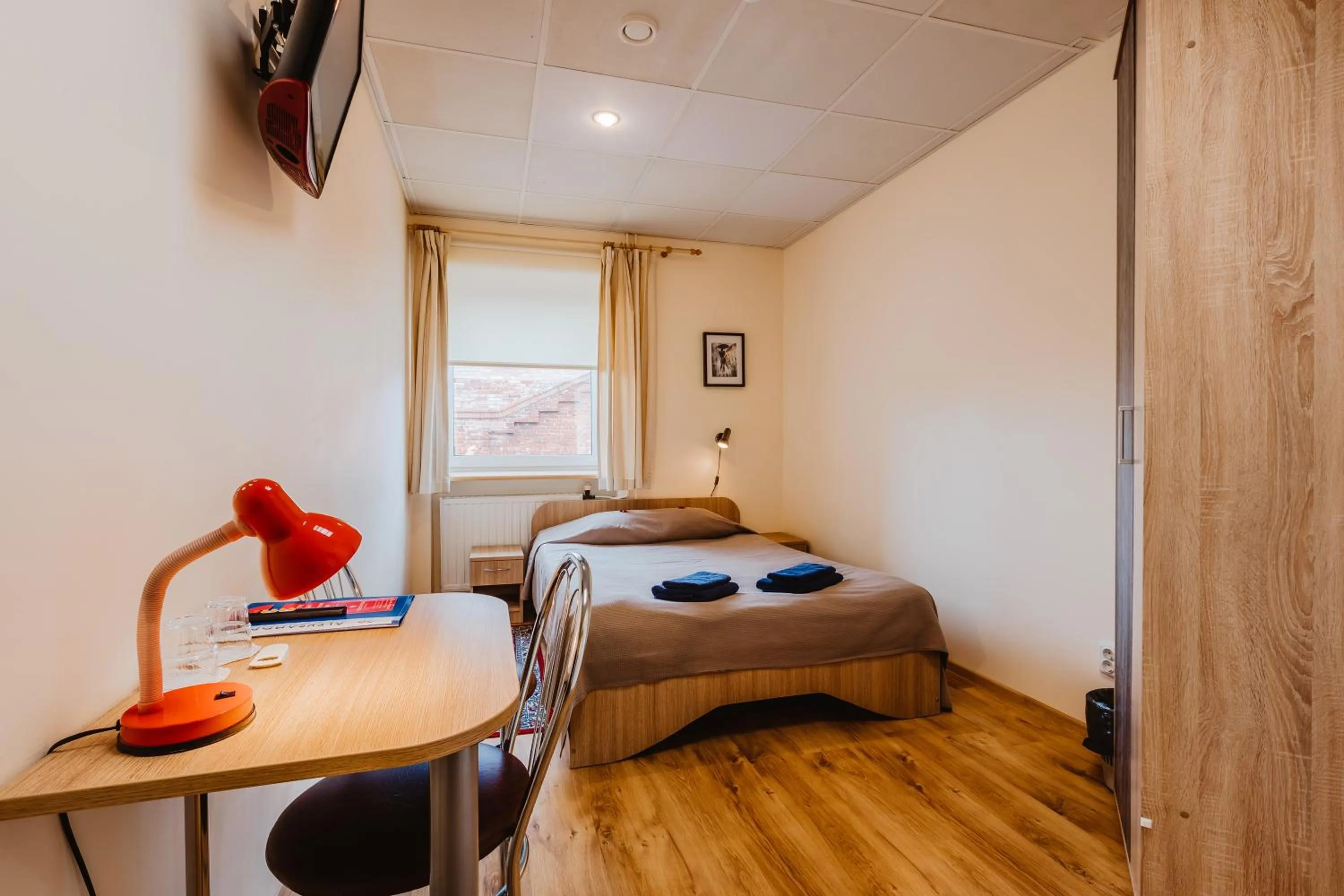 Bed in Aleksandri Hotel