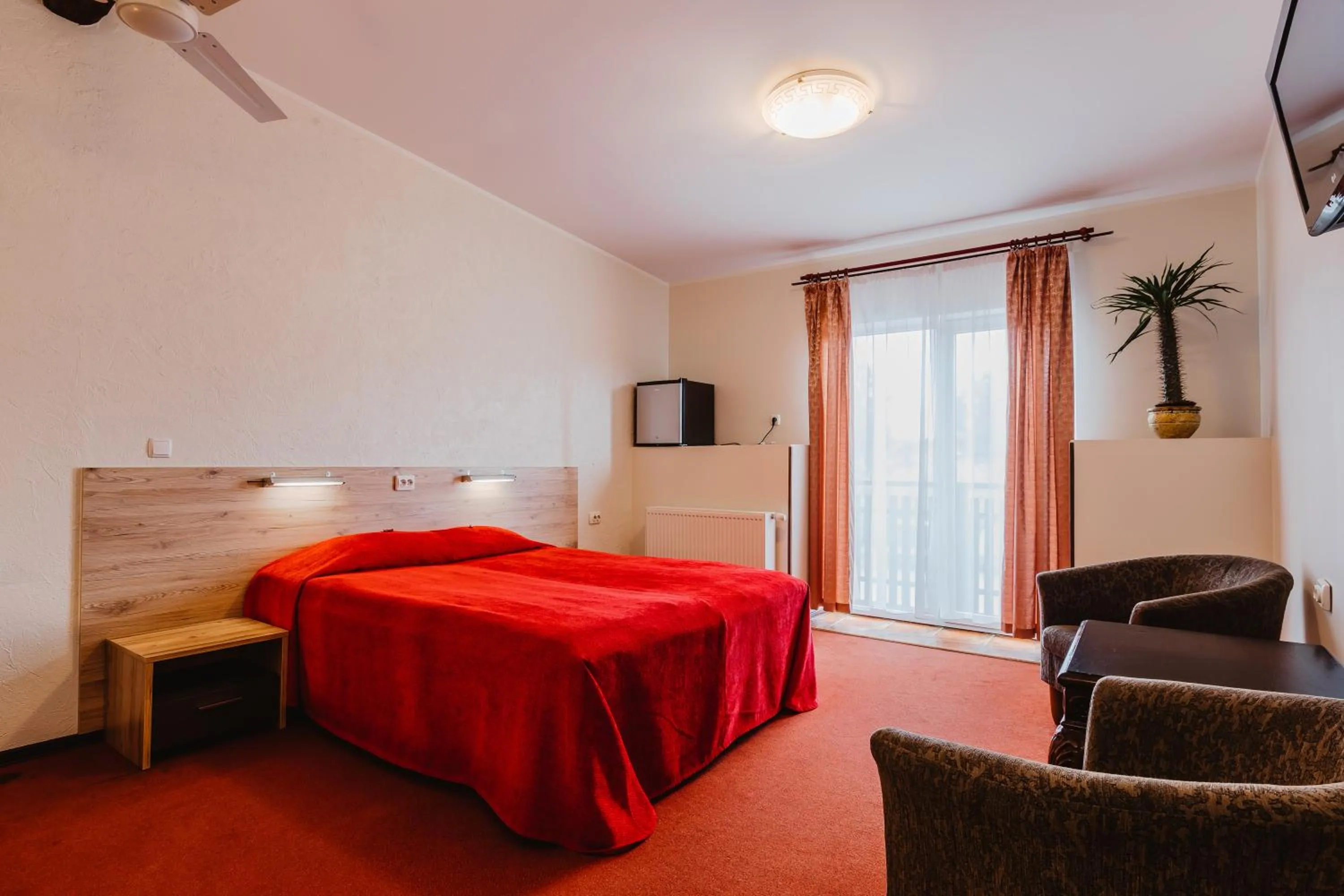 Bed in Aleksandri Hotel