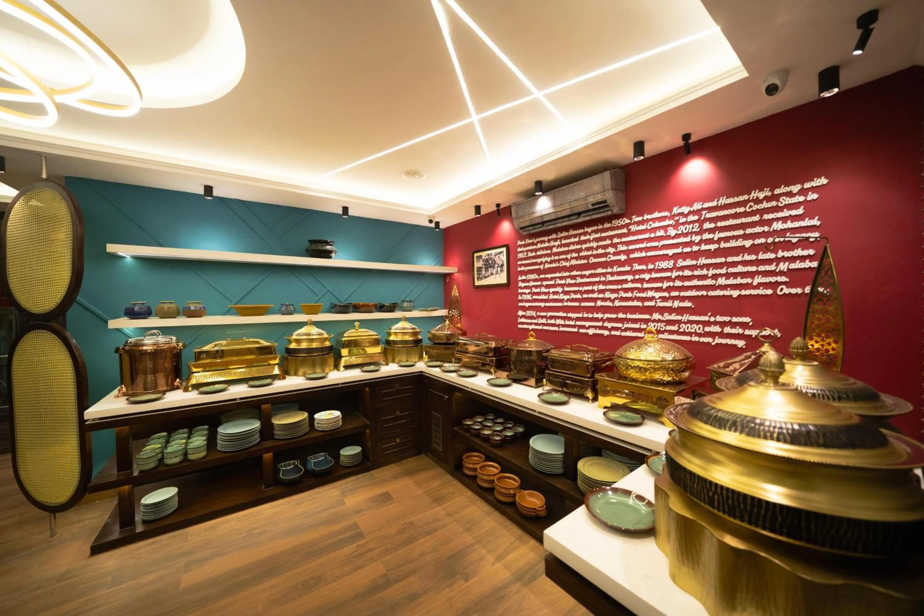 Buffet breakfast in Treebo Time Square Marine Drive