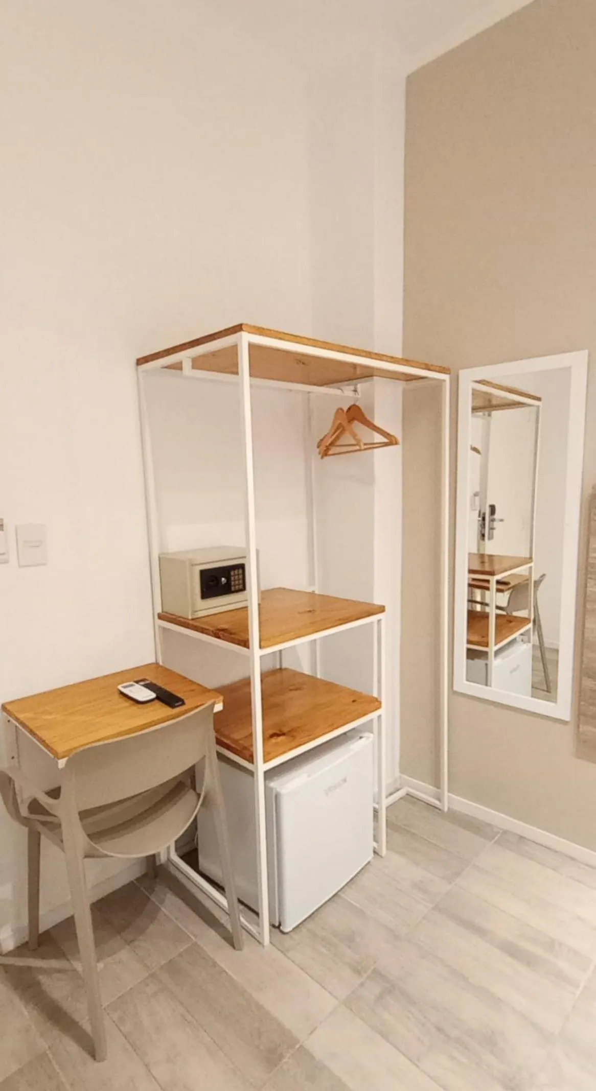 wardrobe in Hotel Milan