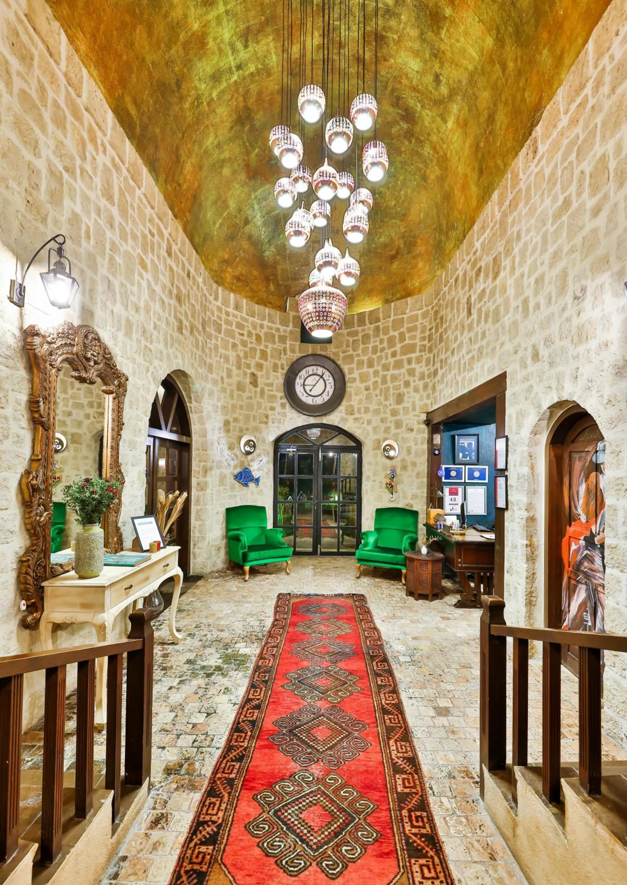 Lobby or reception in Çetmihan Hotel