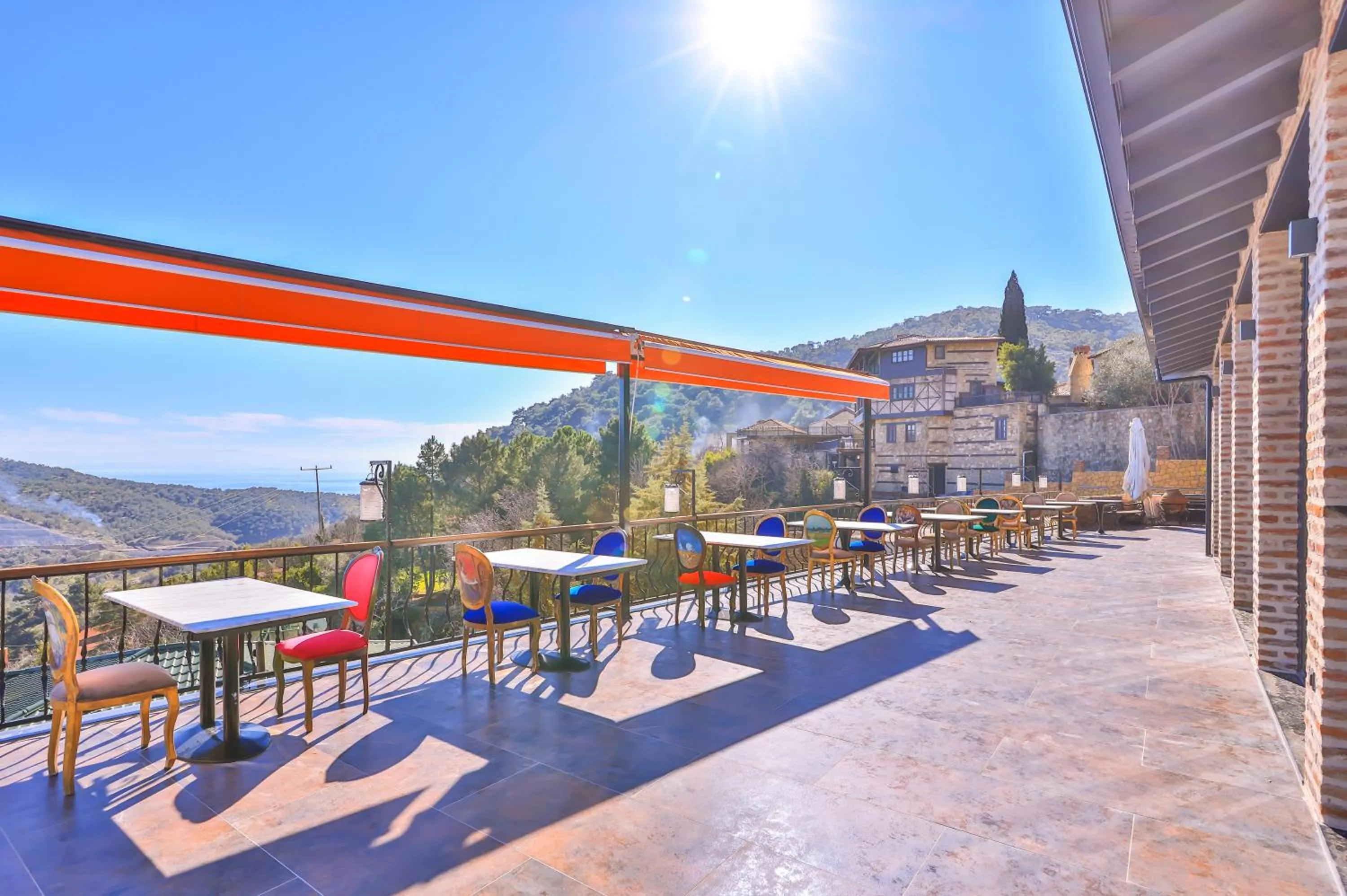 Balcony/Terrace in Çetmihan Hotel