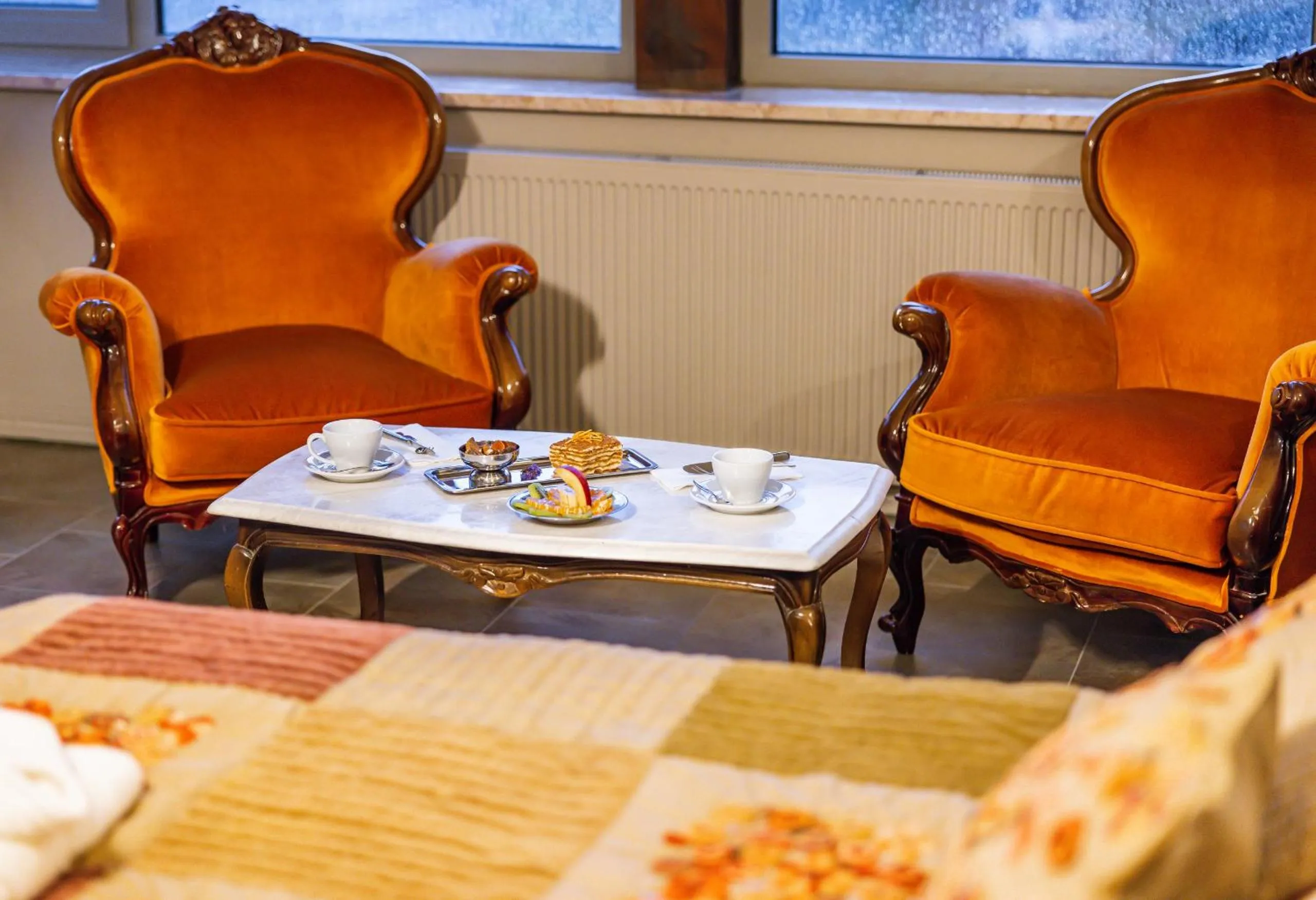 Seating area in Çetmihan Hotel