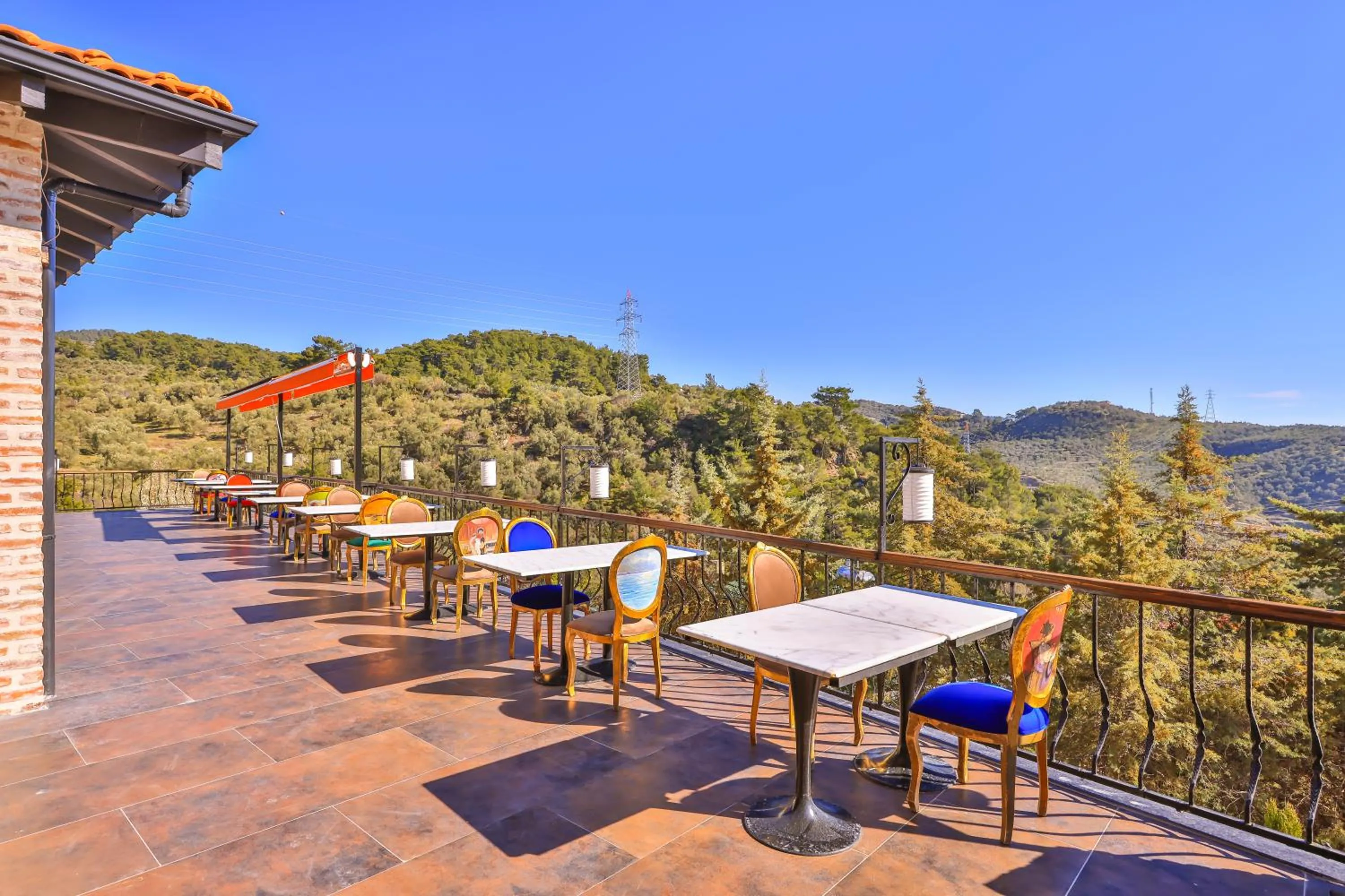 Balcony/Terrace in Çetmihan Hotel