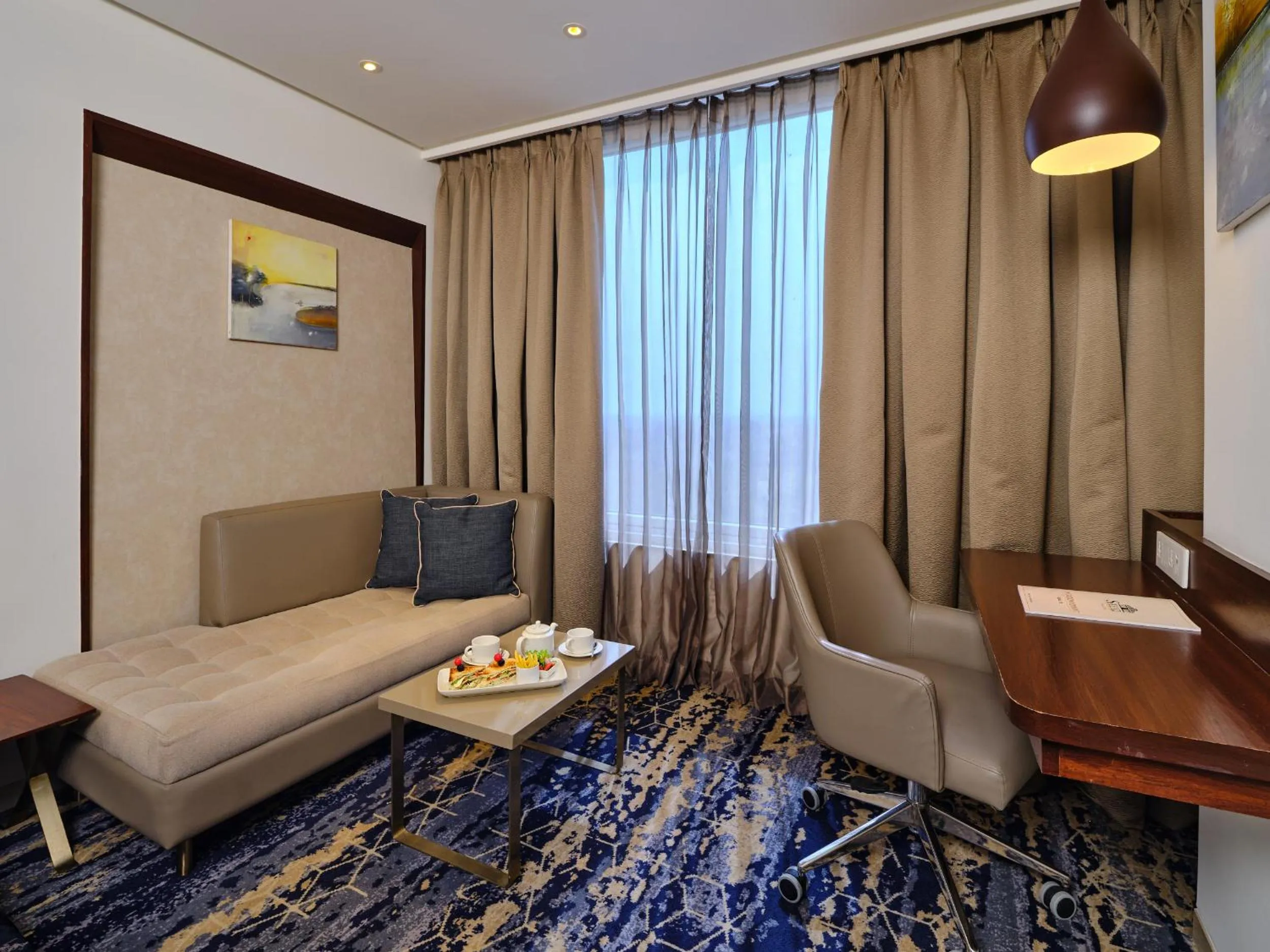 Seating area in Sayaji Vadodara