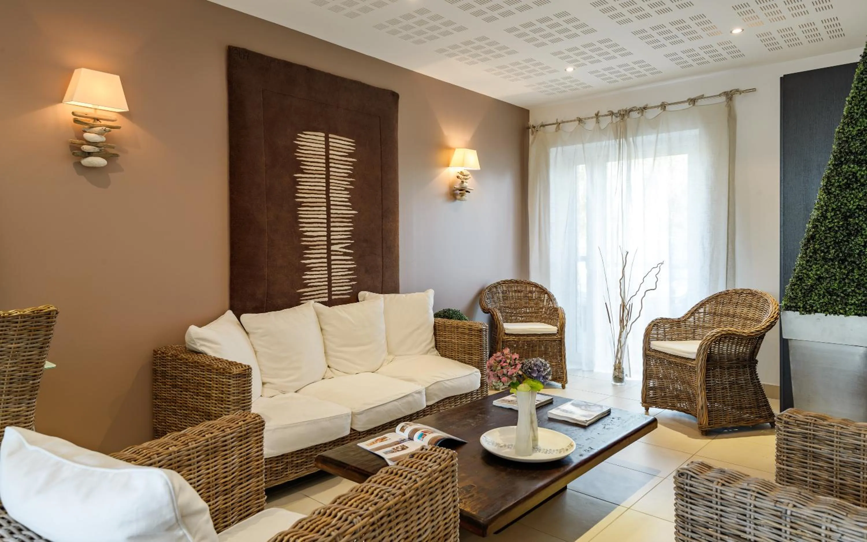 Living room in Lagrange Vacances Les Hauts de la Houle