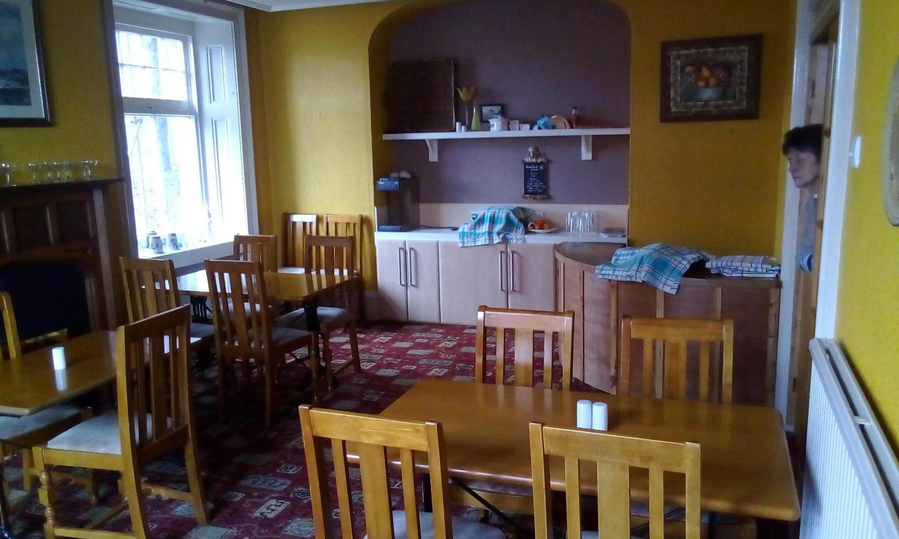 Dining area in Tower Hotel