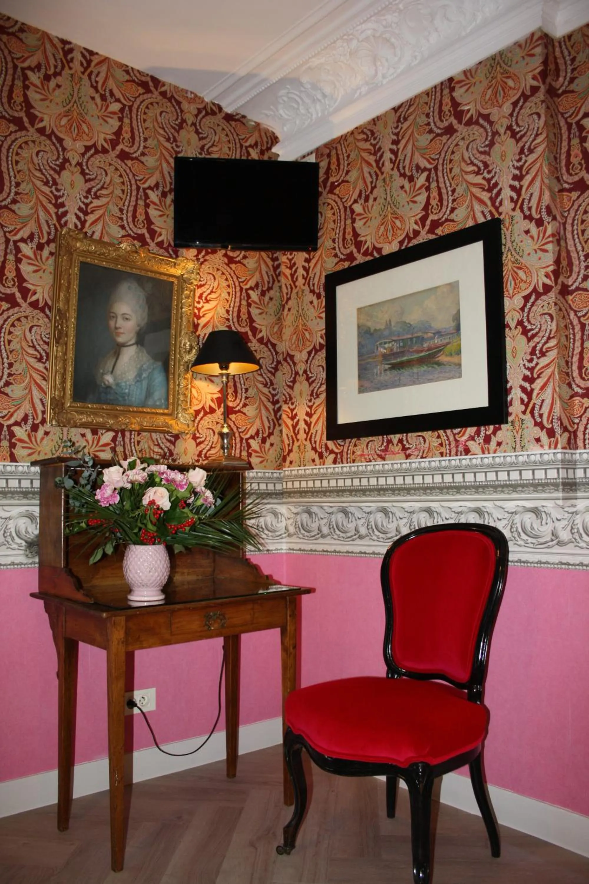 Decorative detail in Hôtel De Nice