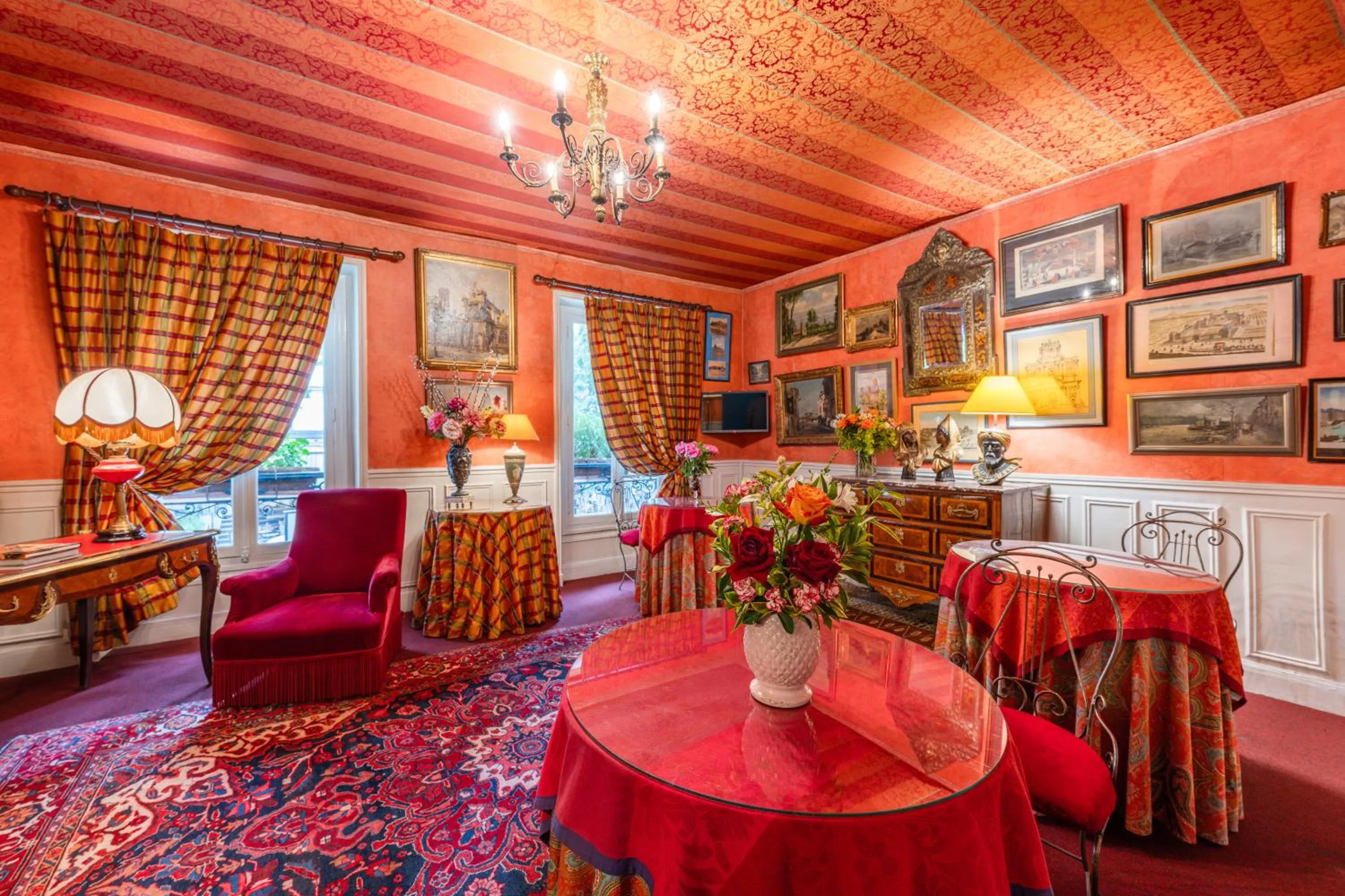 Living room in Hôtel De Nice