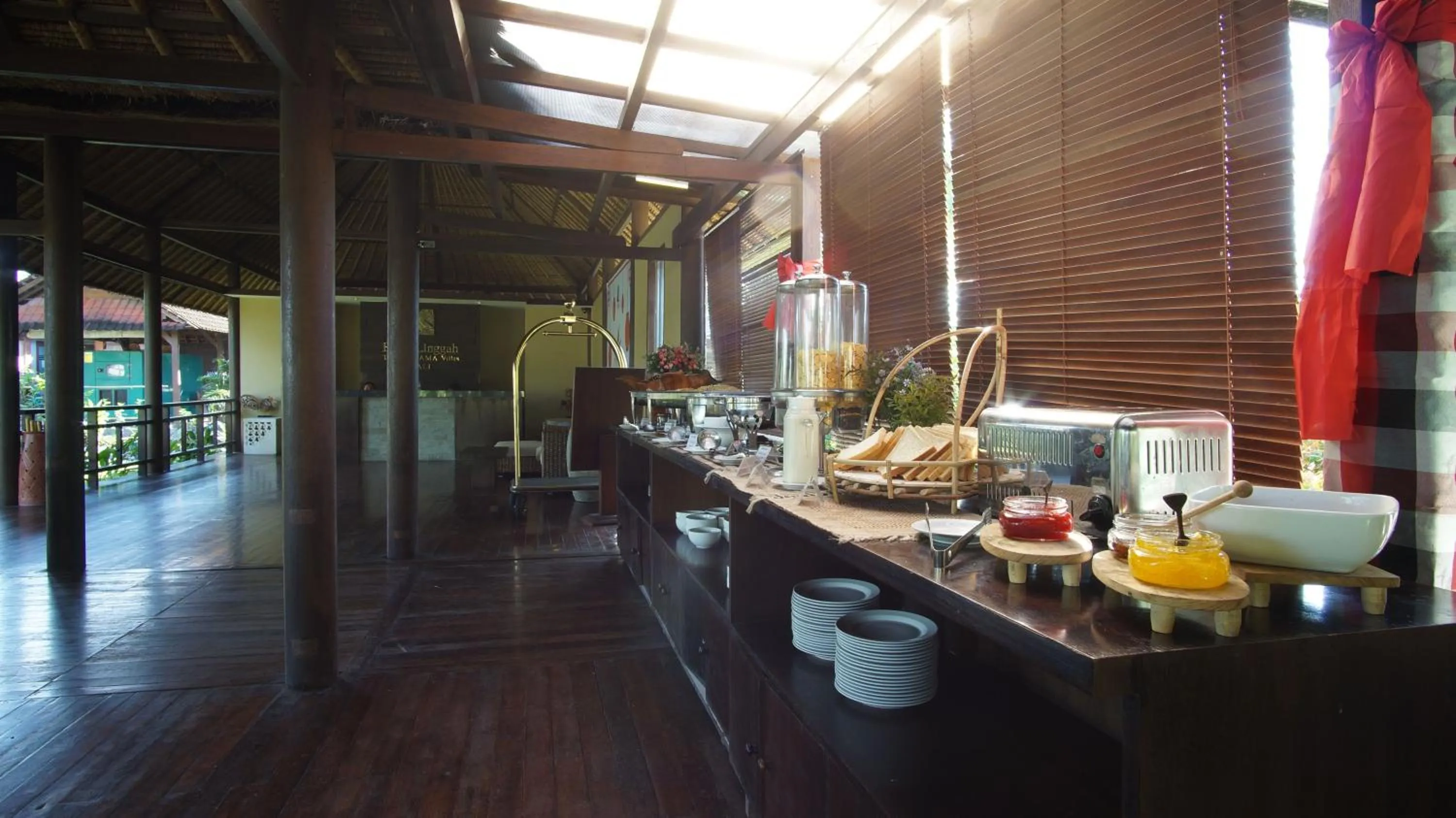 Restaurant/places to eat in Bumi Linggah Villas Bali