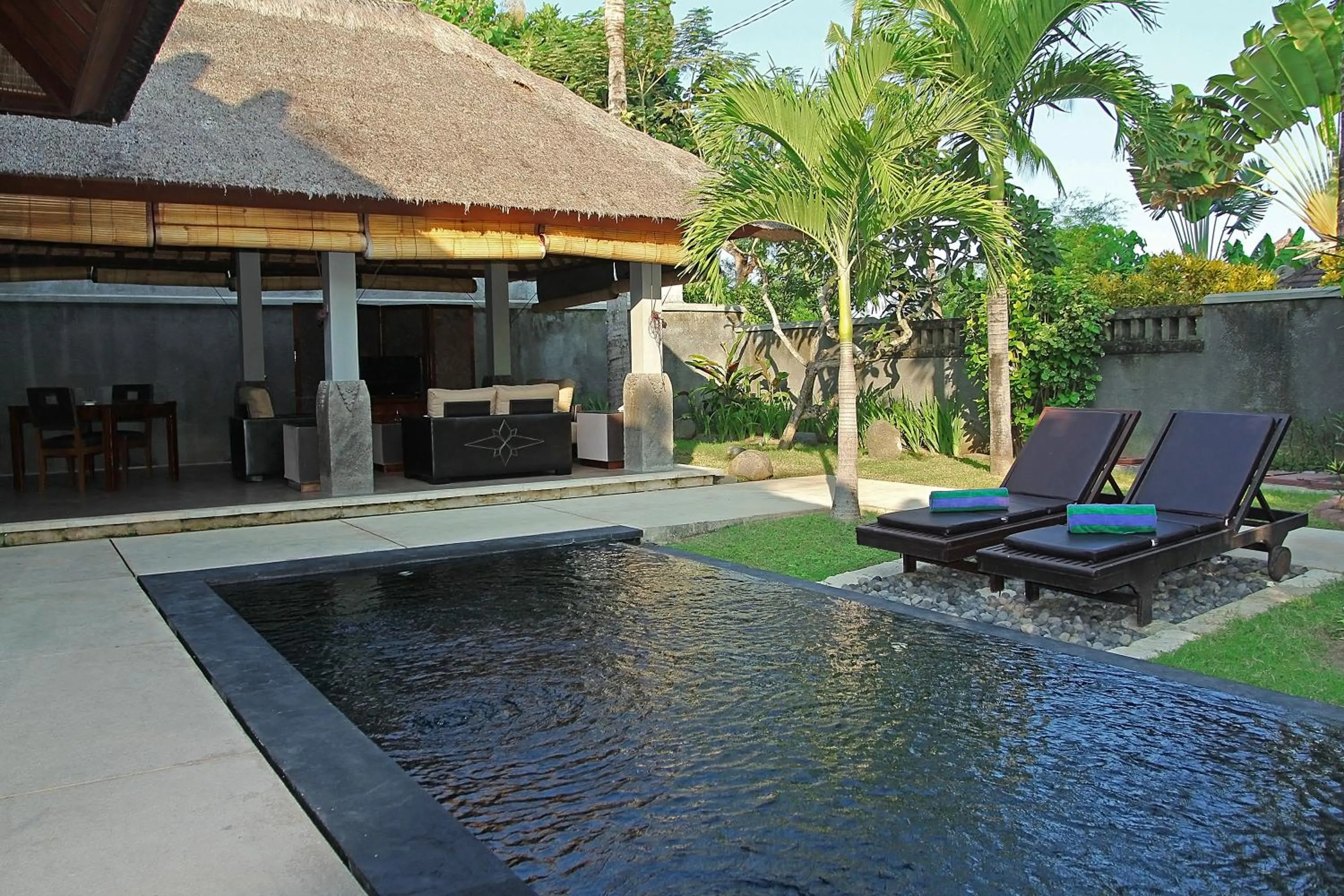 Swimming pool in Bumi Linggah Villas Bali