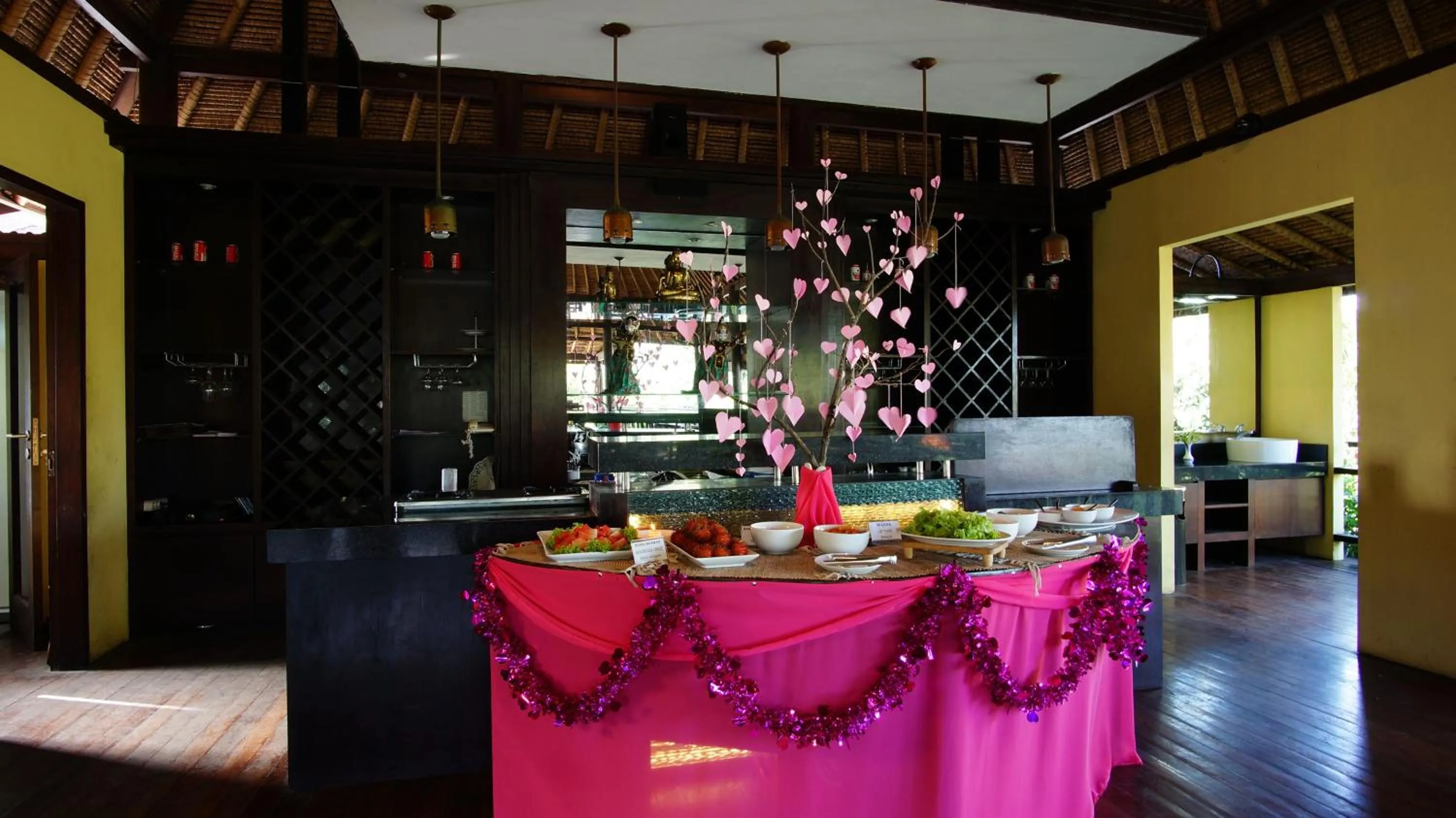 Lounge or bar in Bumi Linggah Villas Bali