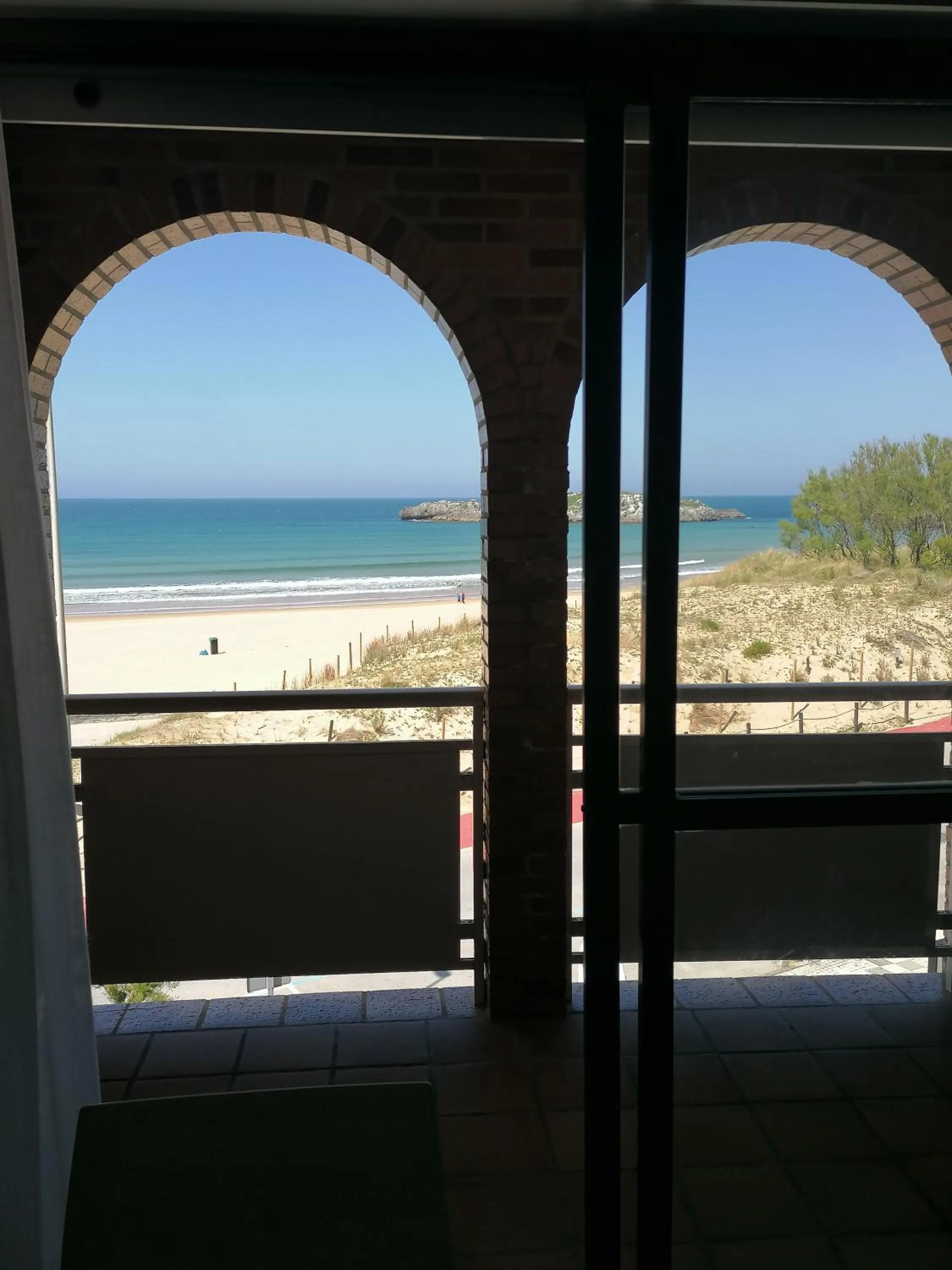 Sea view in Apartamentos Regollera