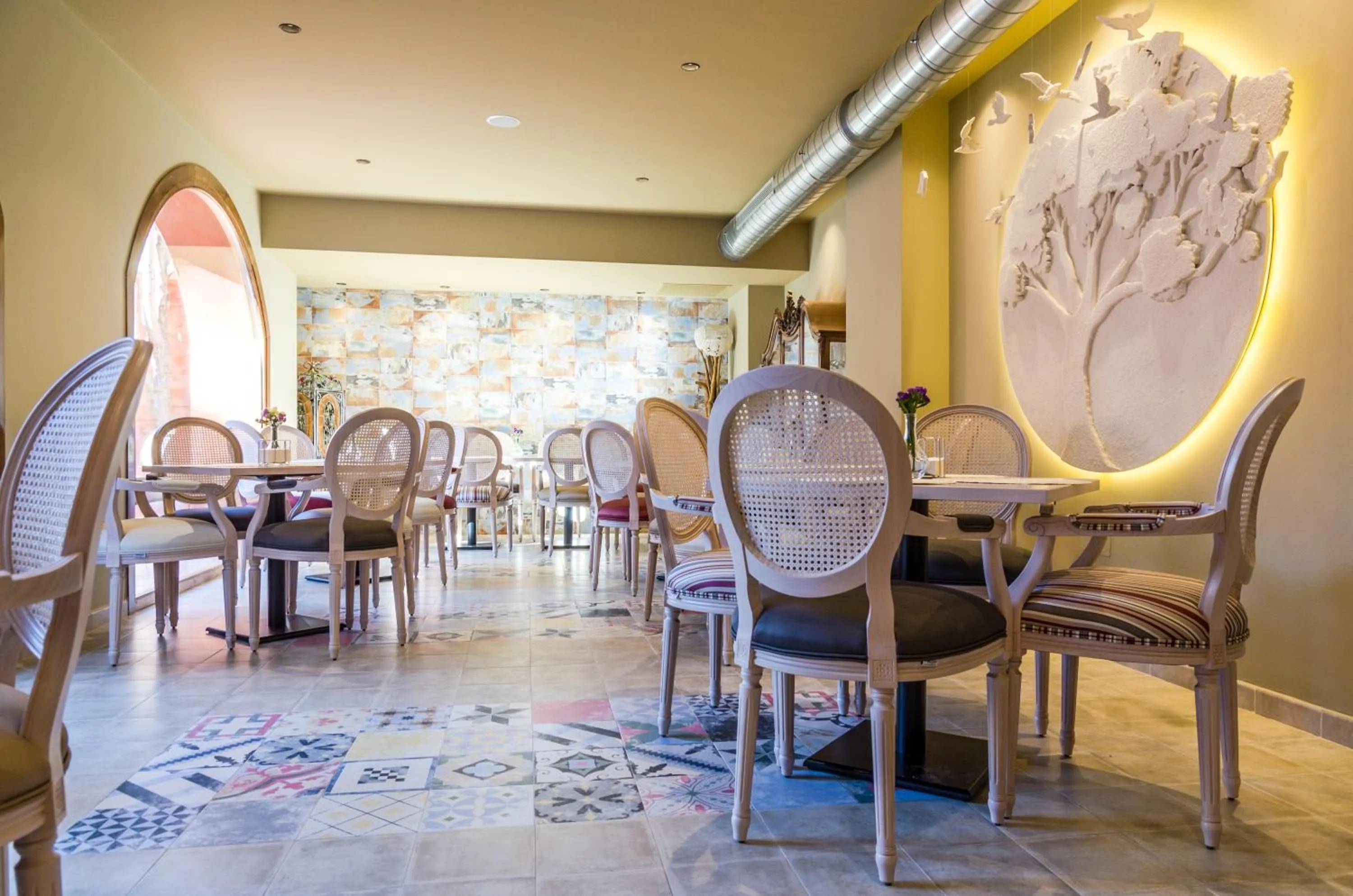 Dining area in Alojamiento con Encanto la Luna en el Alba