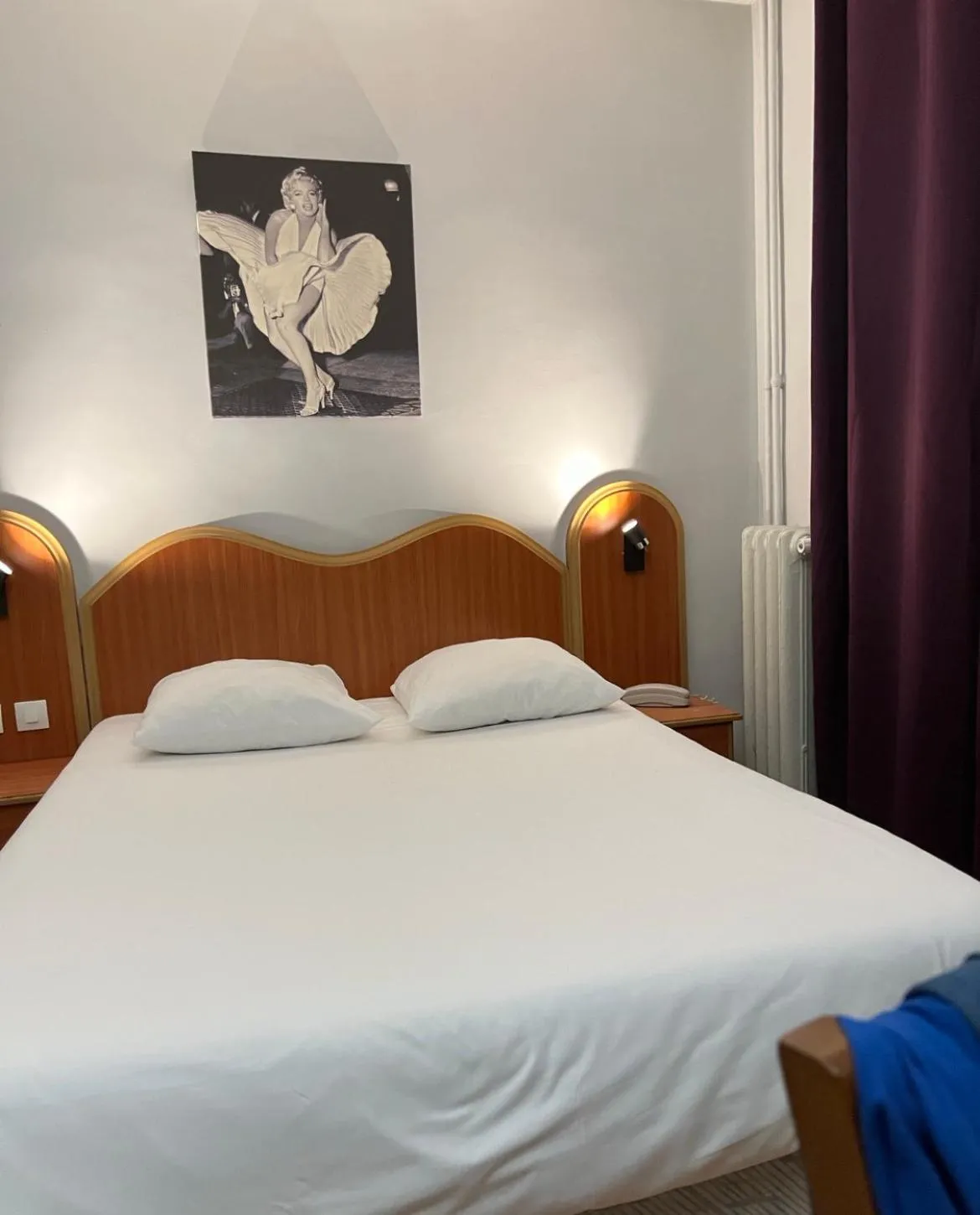 Bed in Hôtel Viator