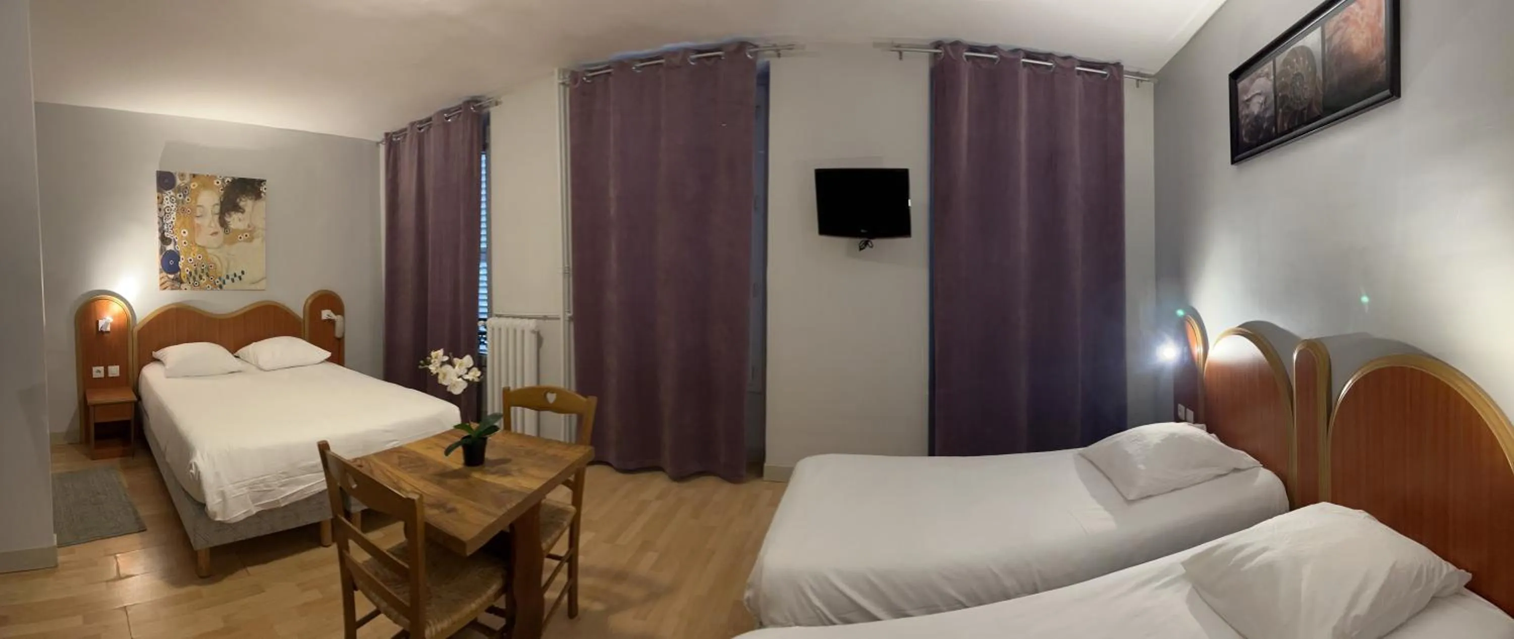 Bed in Hôtel Viator