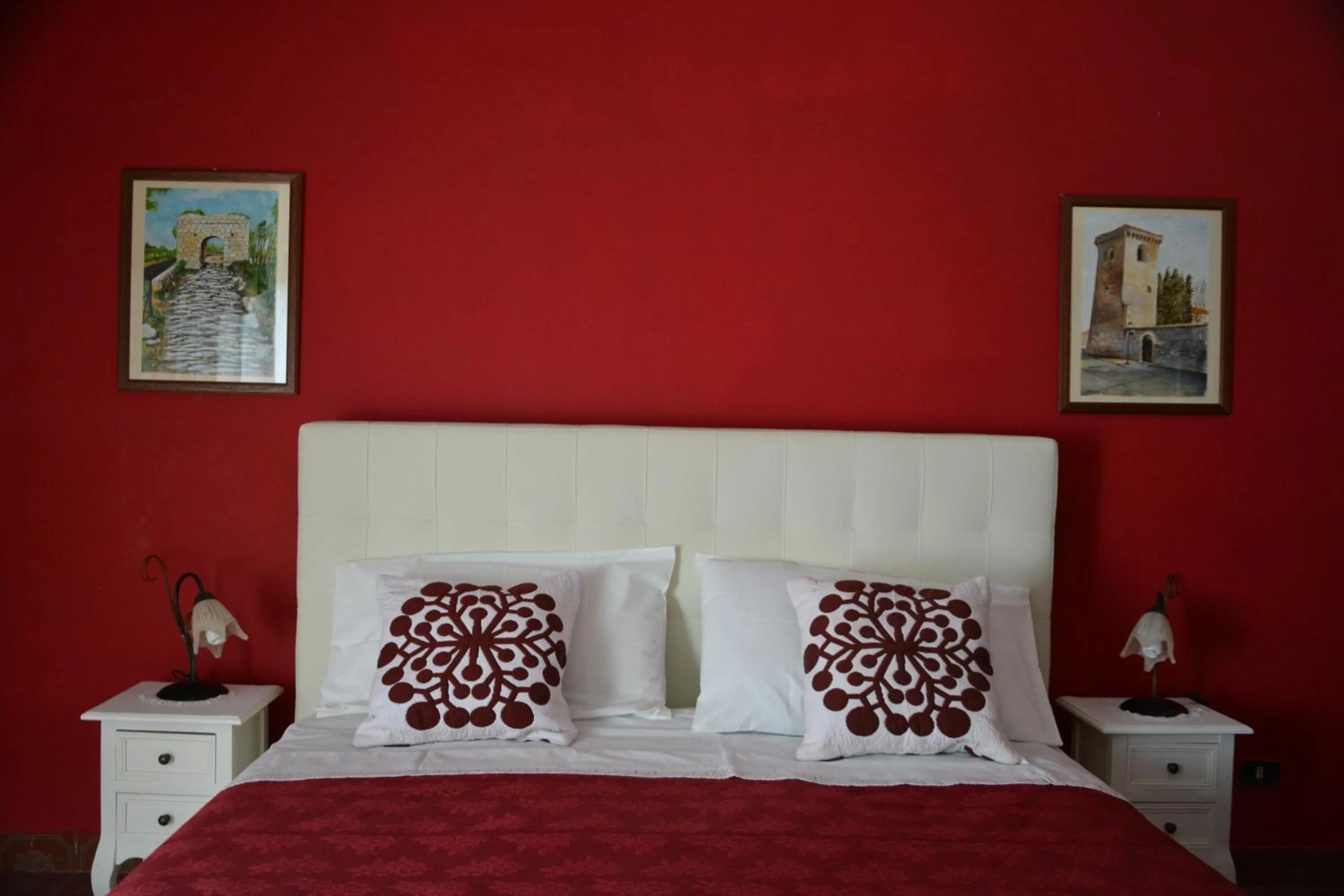 Bed in B&B Aquino in Terrazza