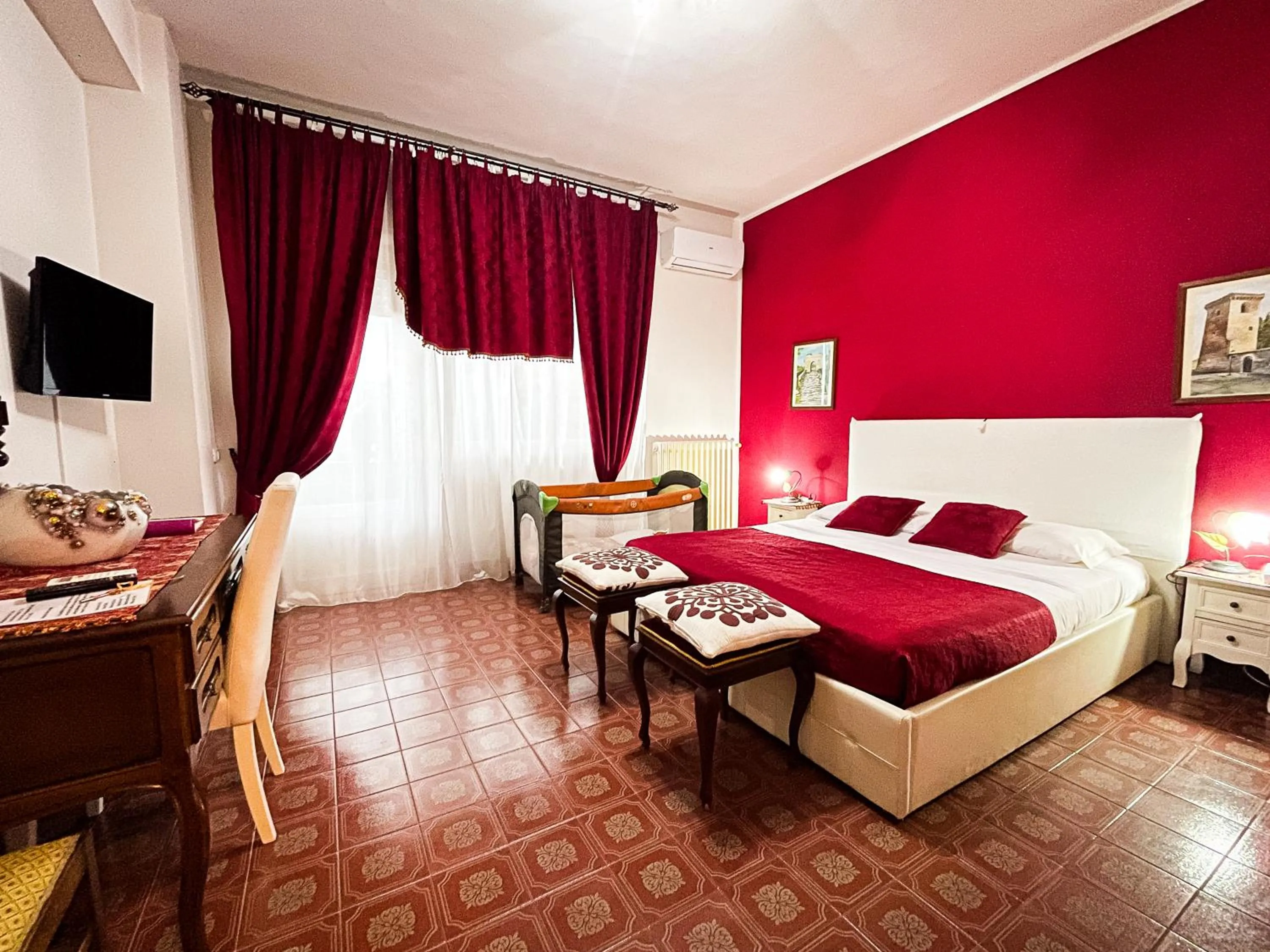 Bed in B&B Aquino in Terrazza