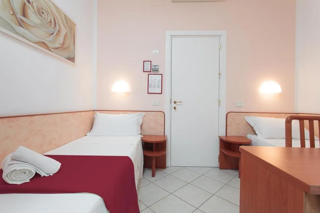 Bed in Hotel San Marco