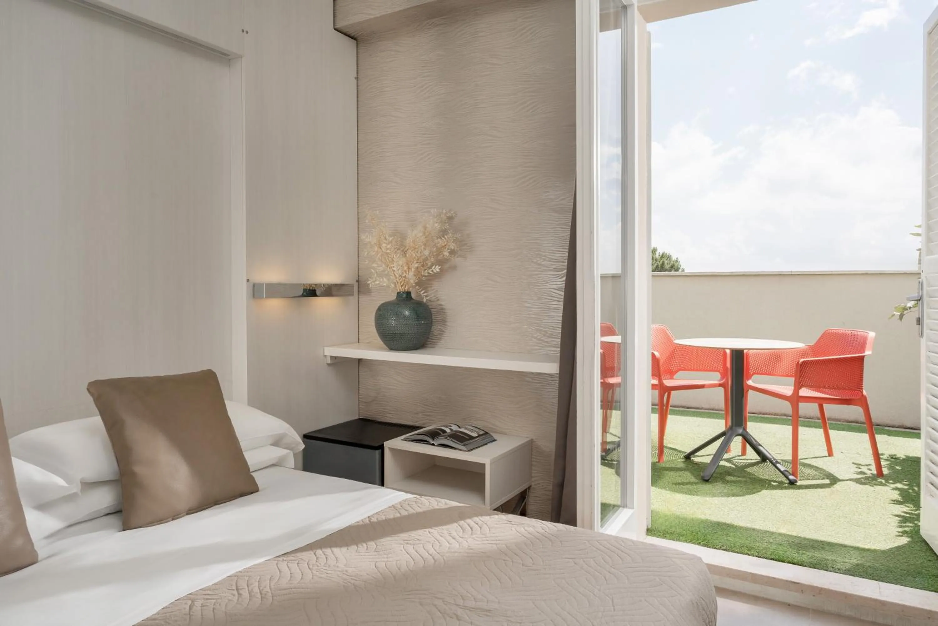 Bed in Hotel San Marco