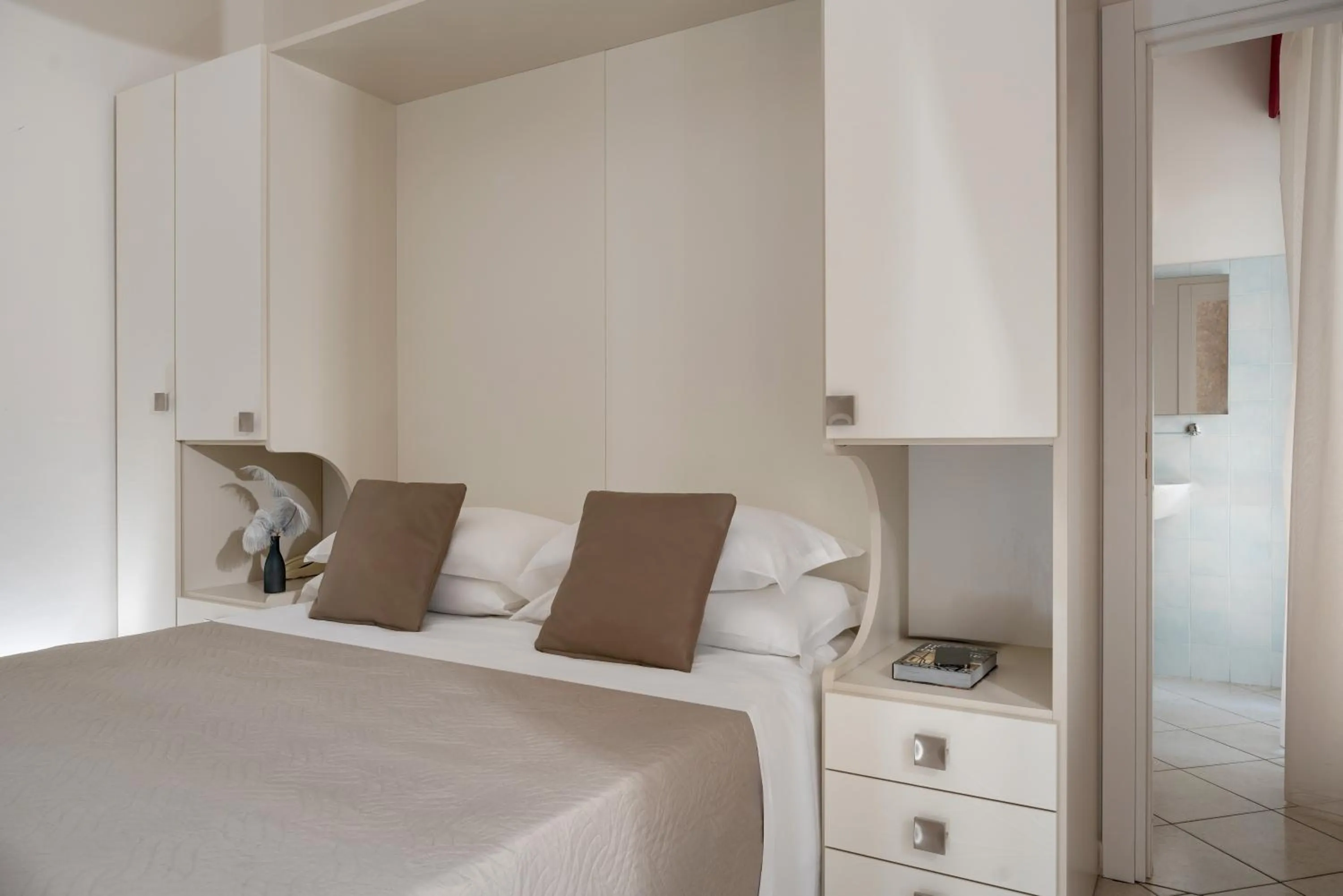 Bed in Hotel San Marco