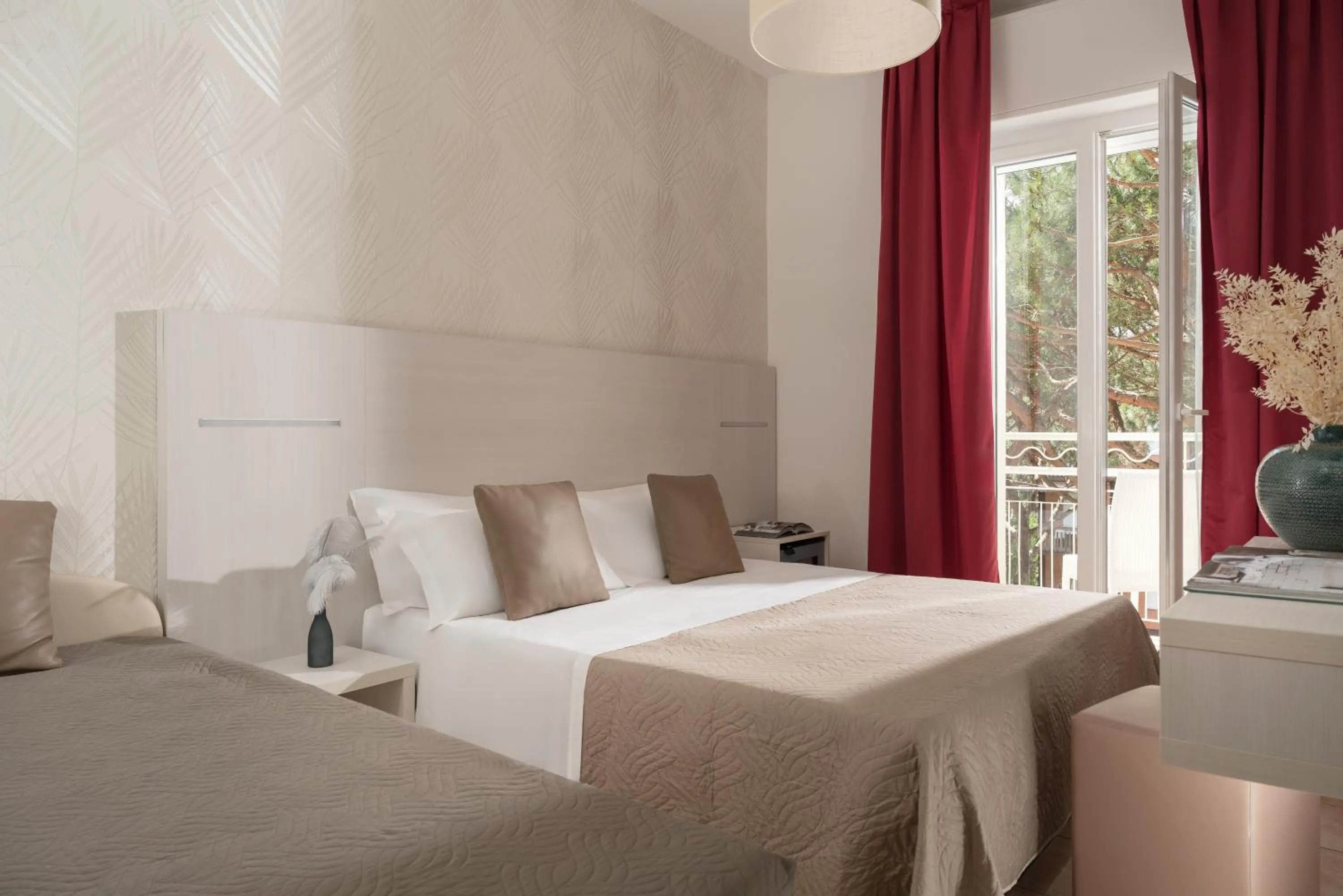 Bed in Hotel San Marco