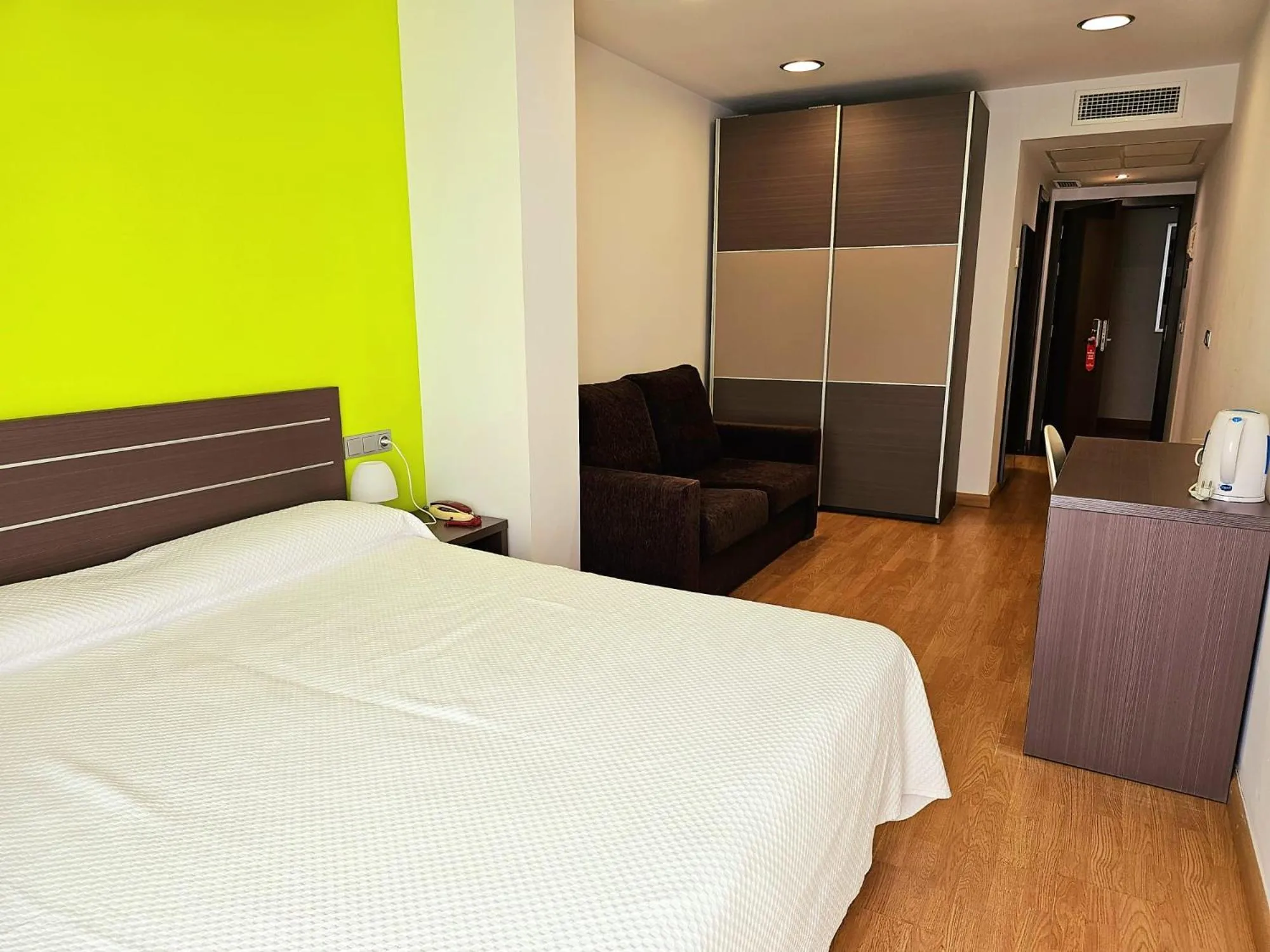 Bed in Hotel Clopy Rocamar