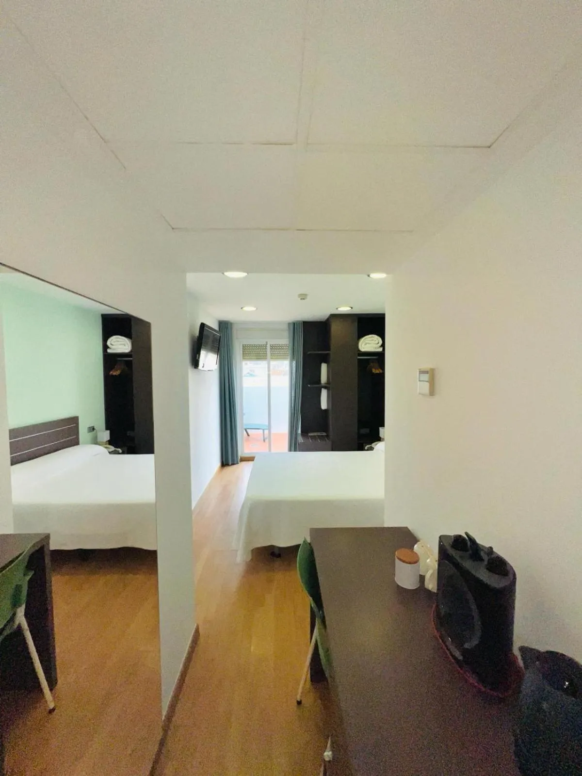 Bed in Hotel Clopy Rocamar