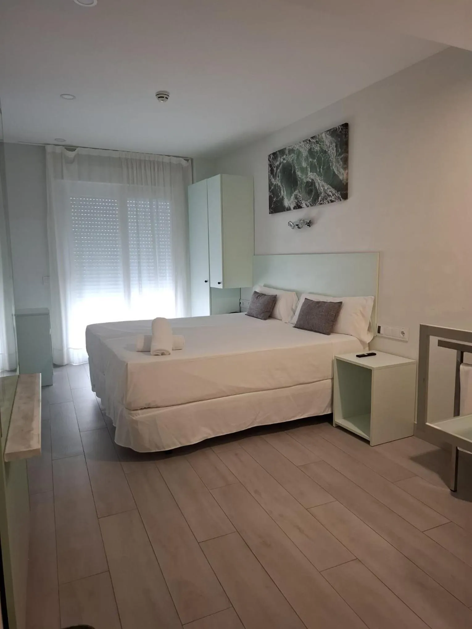 Bed in Hotel Clopy Rocamar