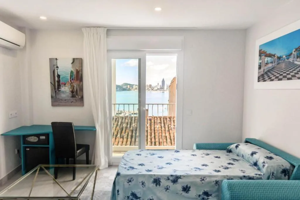 Bed in Hotel Clopy Rocamar