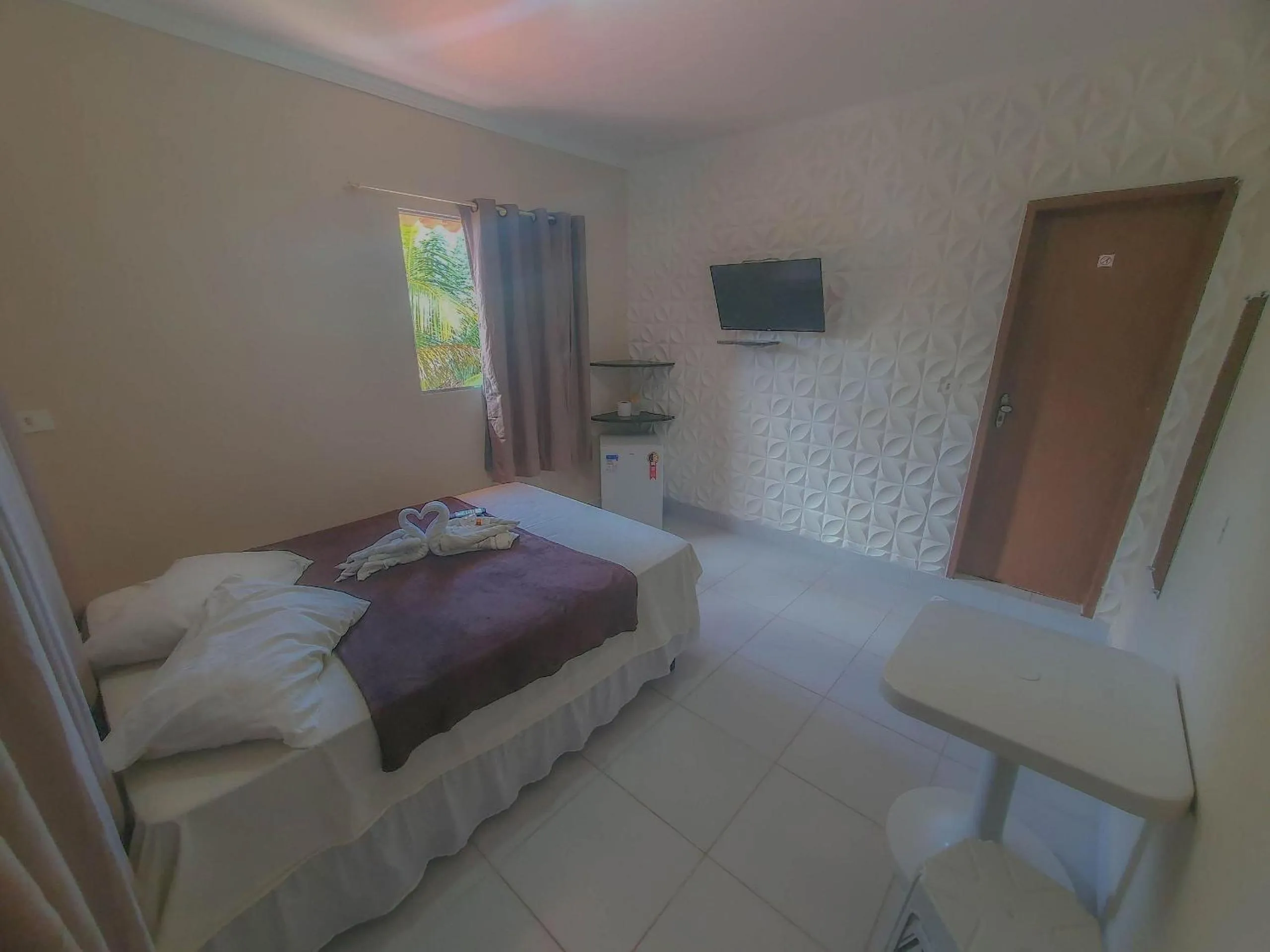 Bed in Pousada Xaréu Maragogi