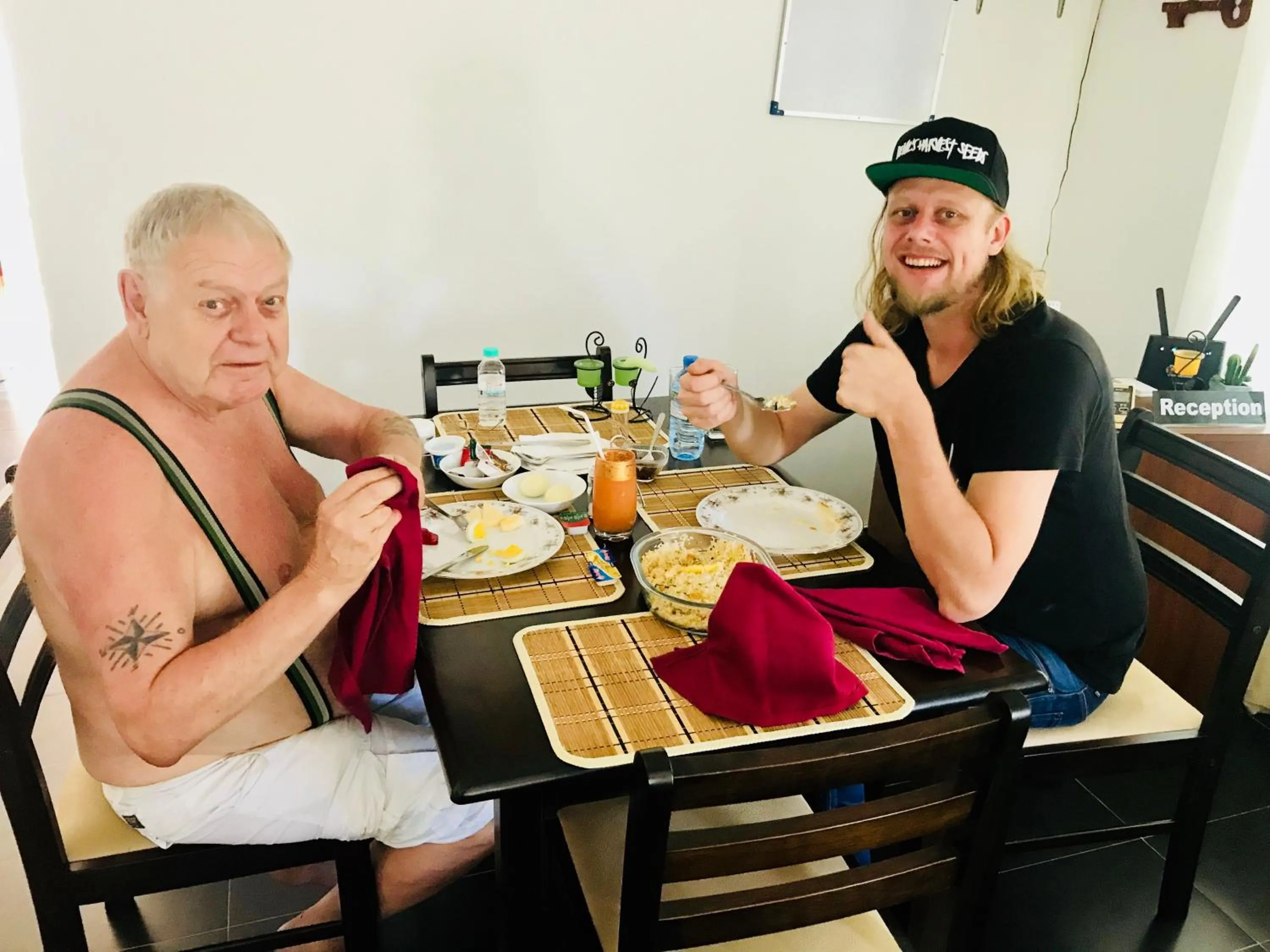 Guests in White Villa Airport Transit Hotel