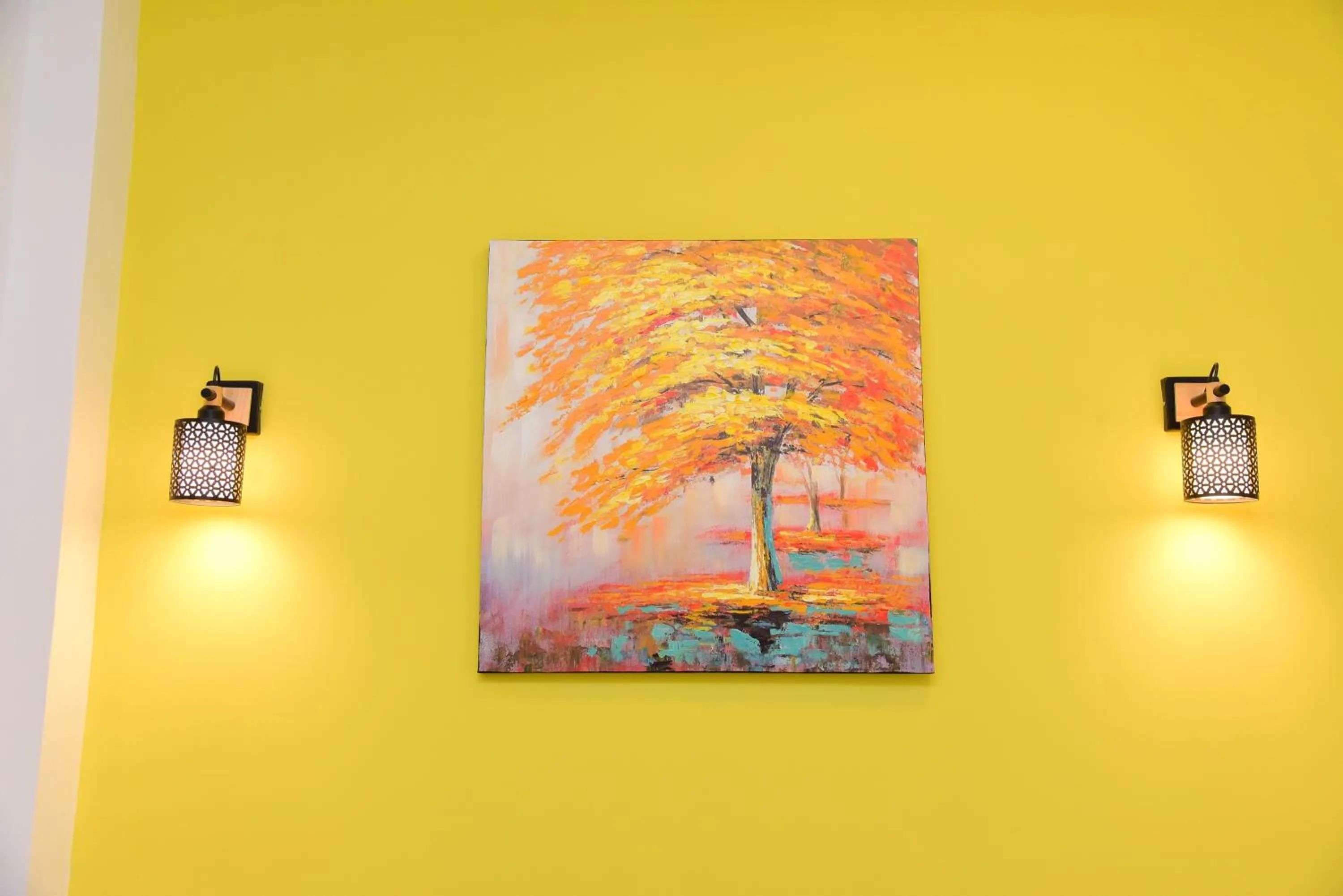 Decorative detail in White Villa Airport Transit Hotel