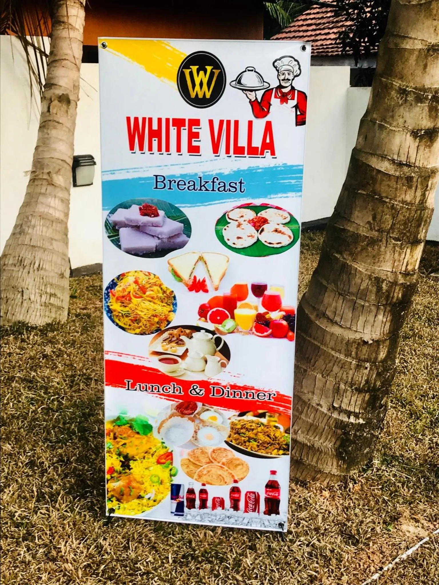 Decorative detail in White Villa Airport Transit Hotel