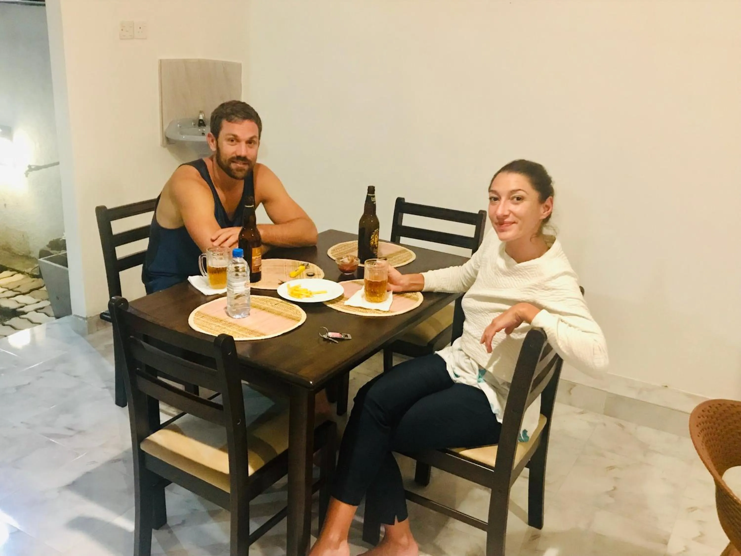 Guests in White Villa Airport Transit Hotel