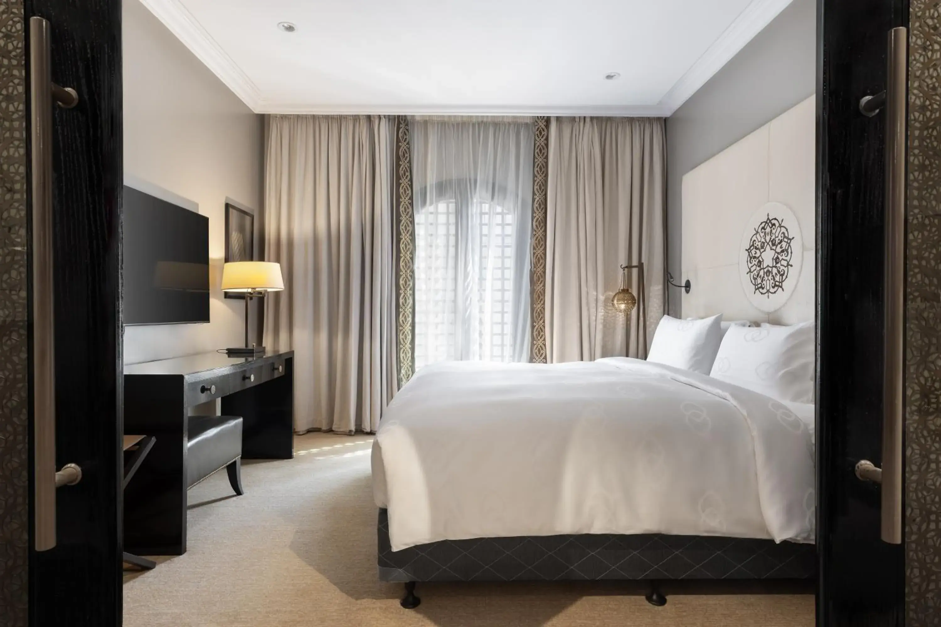 Prestige King Suite with Partial Haram Plaza View in Sofitel Shahd Al Madinah Prestige King Suite with Partial Haram Plaza View in Sofitel Shahd Al Madinah