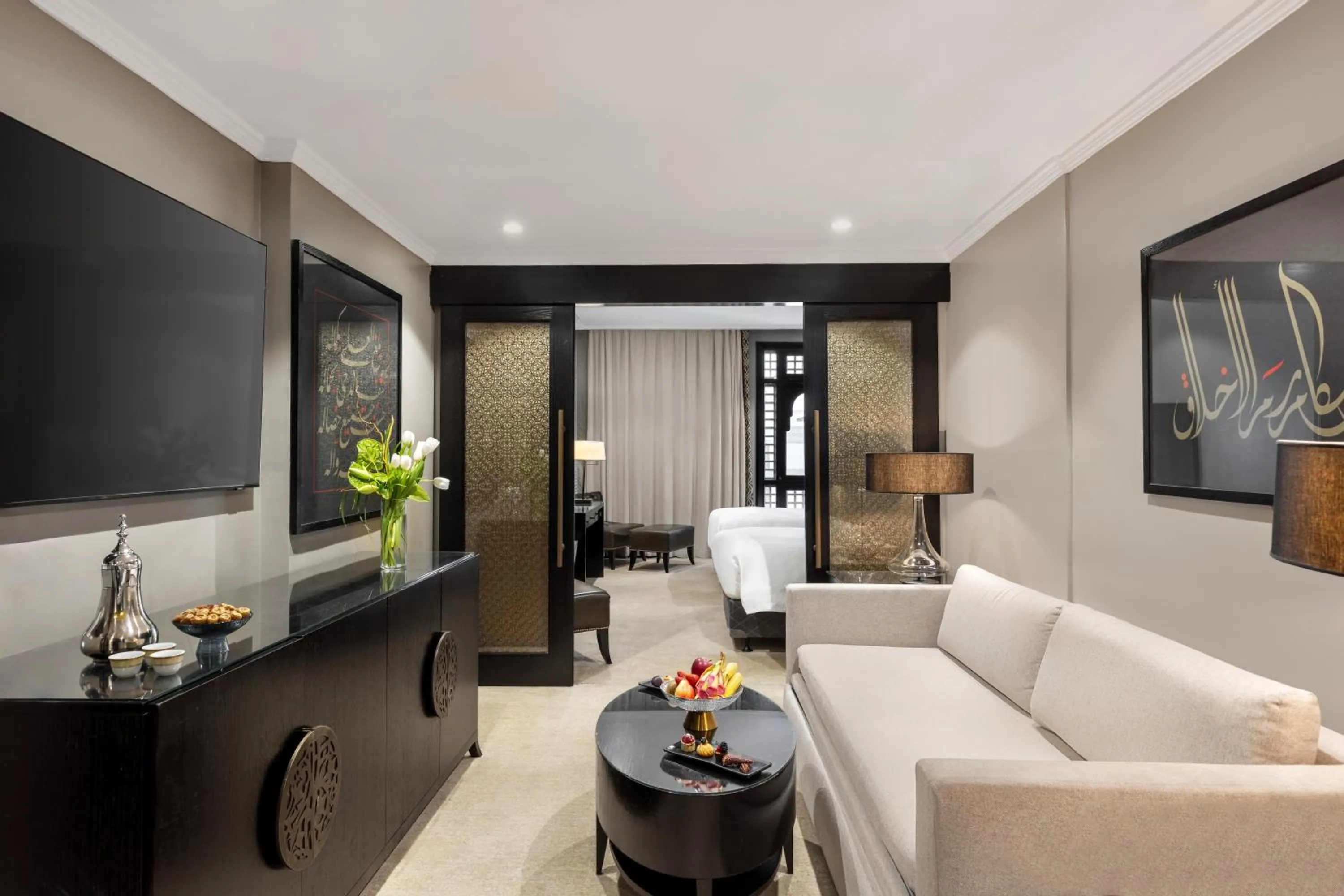 Living room in Sofitel Shahd Al Madinah