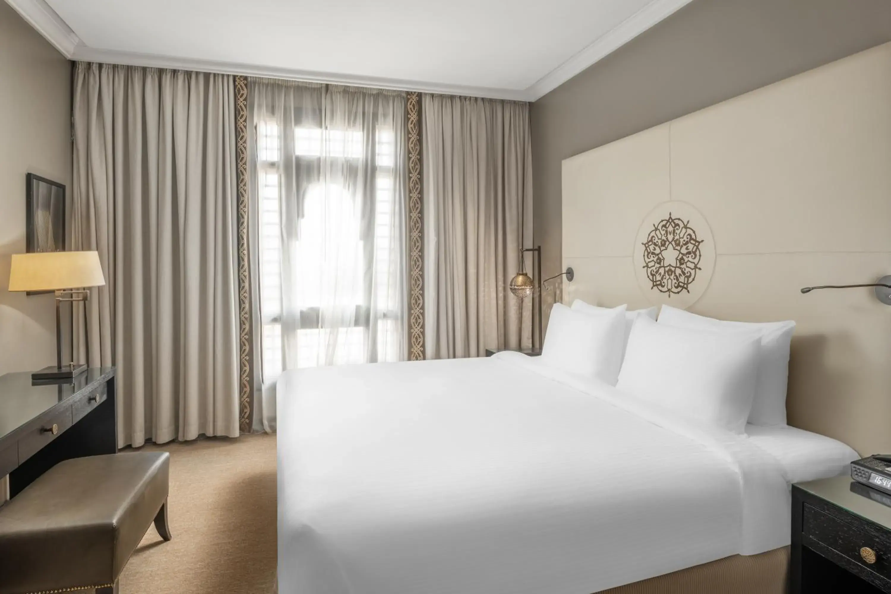 Deluxe Club Room, 1 King Bed, Partial Haram Plaza view in Sofitel Shahd Al Madinah Deluxe Club Room, 1 King Bed, Partial Haram Plaza view in Sofitel Shahd Al Madinah