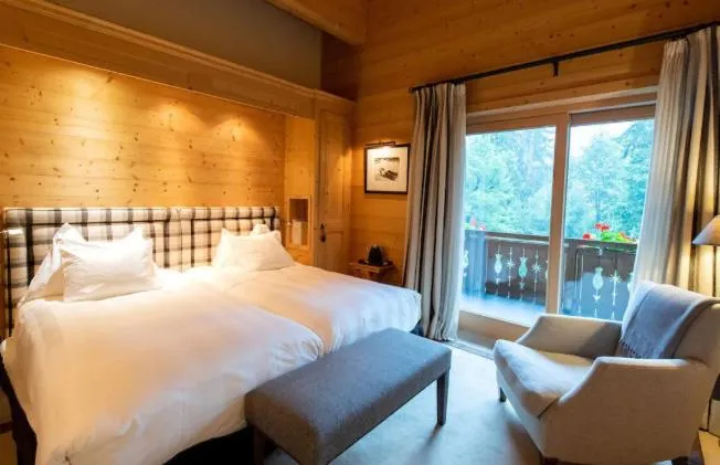 Bed in Chalet RoyAlp Hôtel & Spa