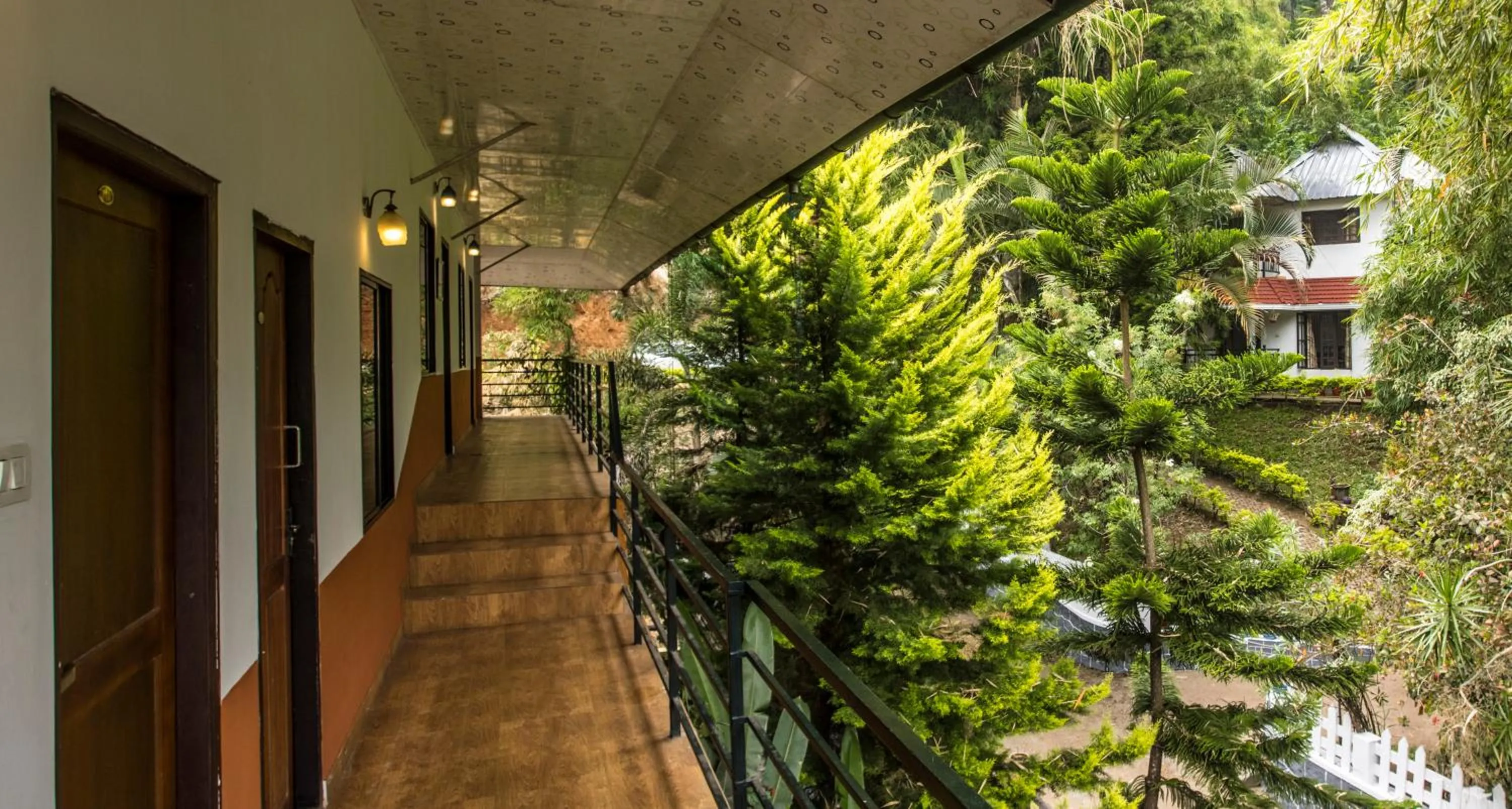 Property building in Spice Jungle Resort