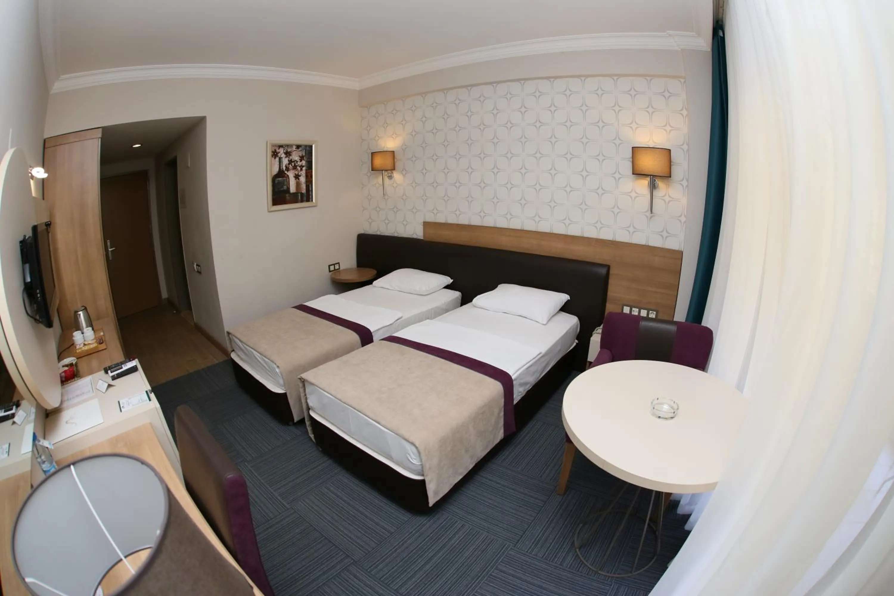 Photo of the whole room, Bed in Spilos Hotel