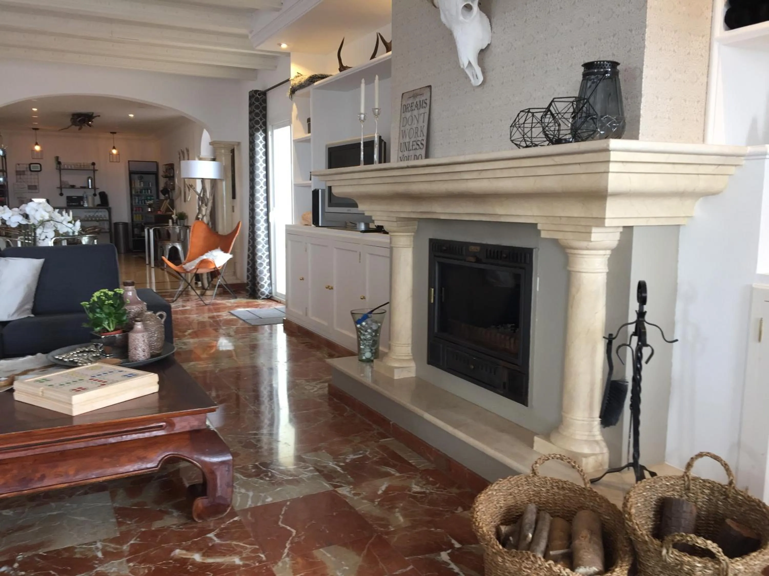 Living room in Villa Mañana