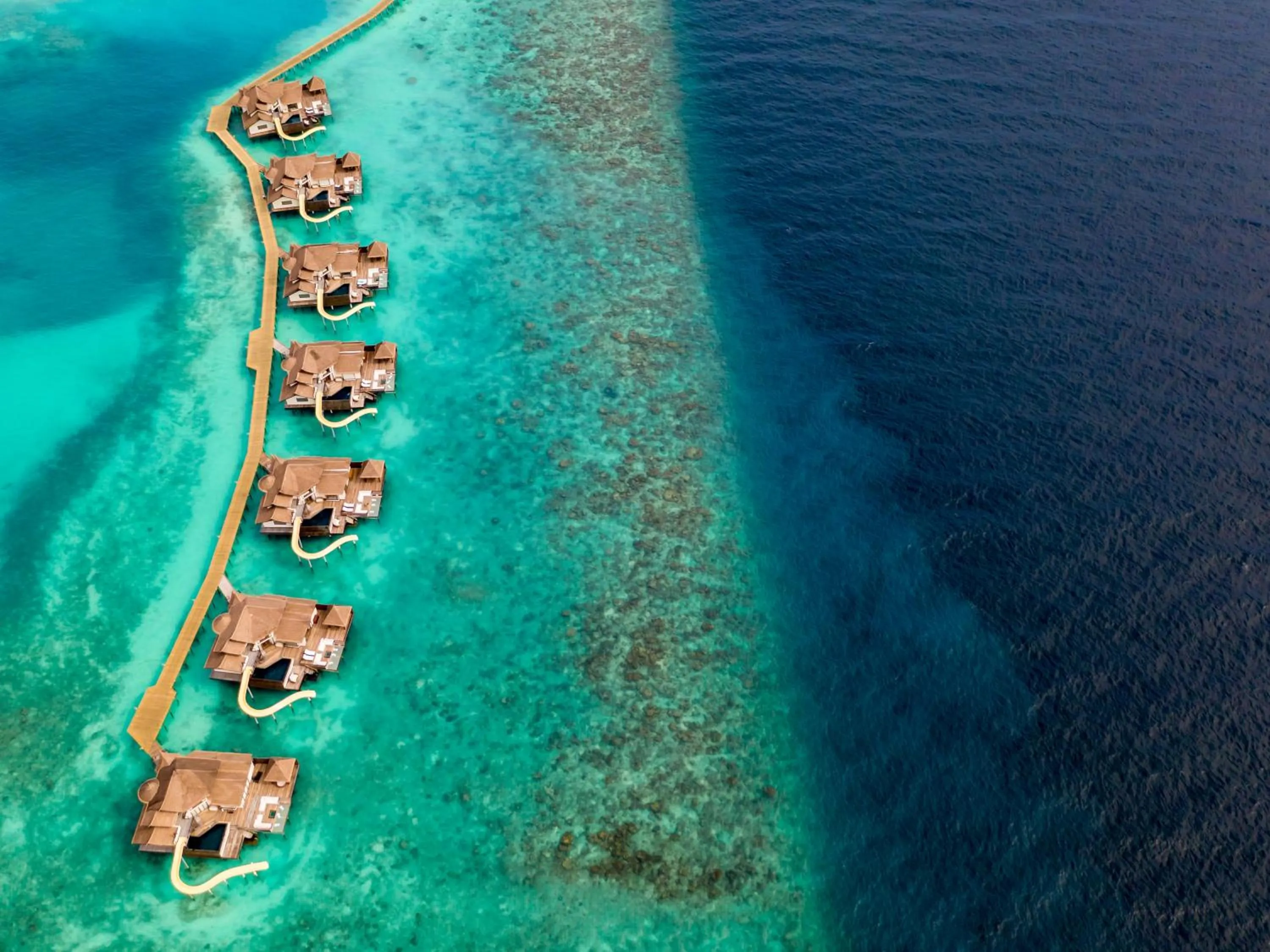 Bird's eye view in OZEN RESERVE BOLIFUSHI - Luxury All Inclusive with Free Transfers