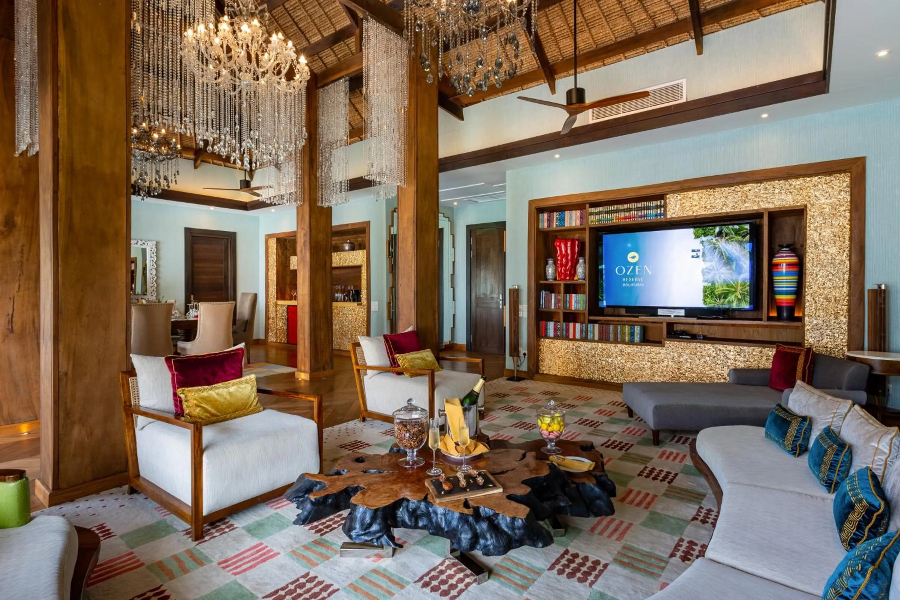 TV and multimedia in OZEN RESERVE BOLIFUSHI - Luxury All Inclusive with Free Transfers