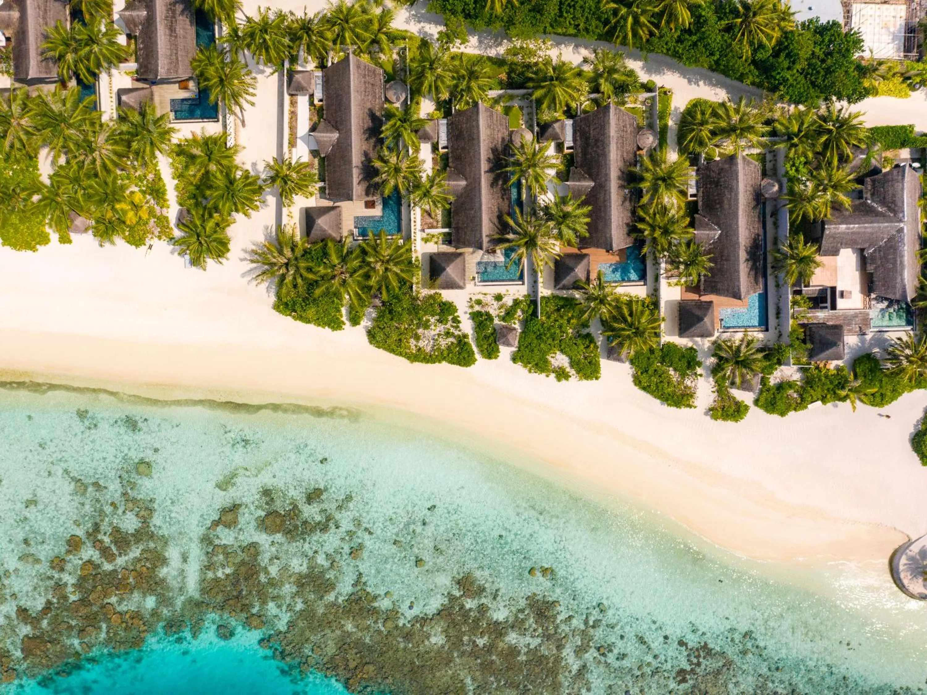 Bird's eye view in OZEN RESERVE BOLIFUSHI - Luxury All Inclusive with Free Transfers